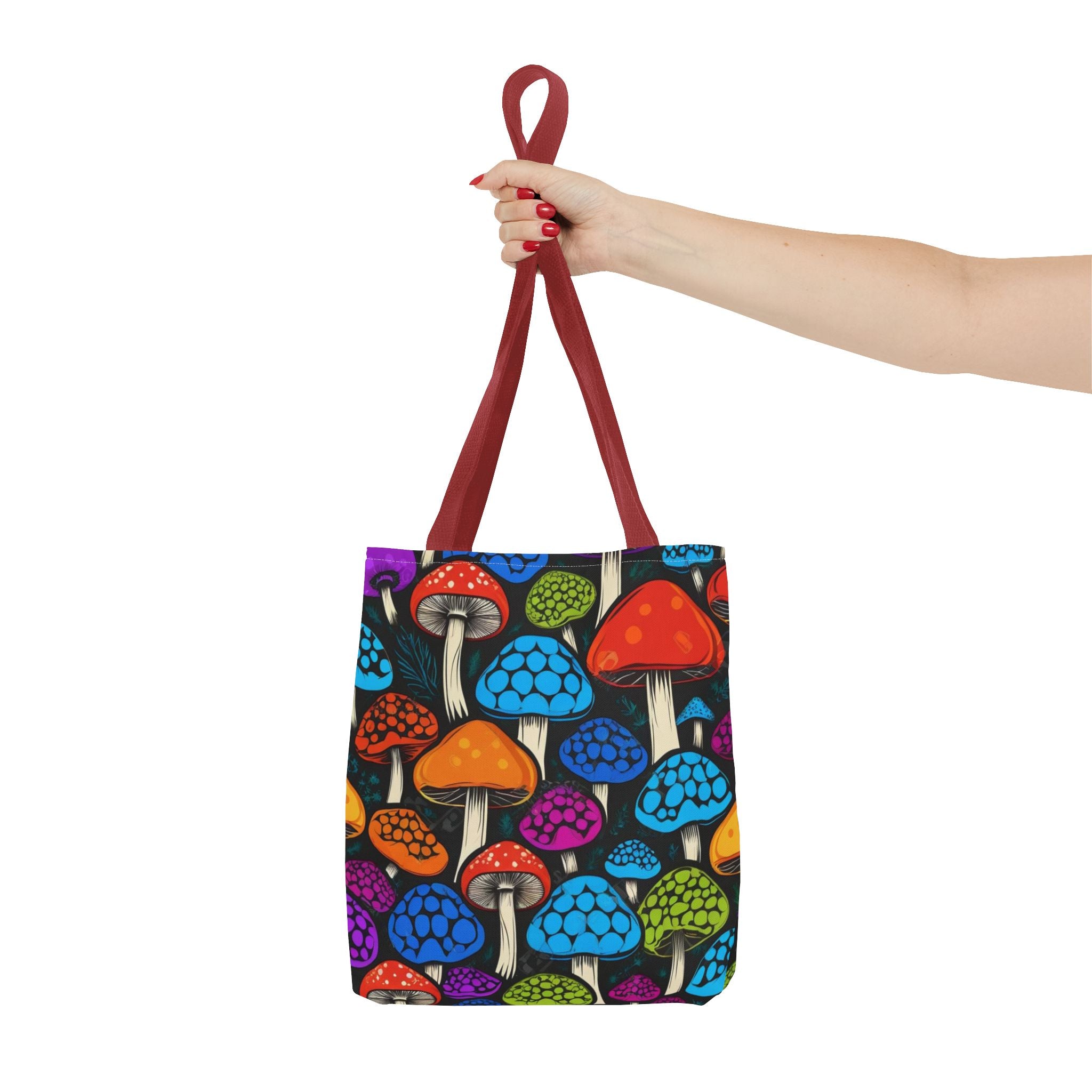 Color Pop Mushroom Tote Bag – Carry Bold, Live Bright