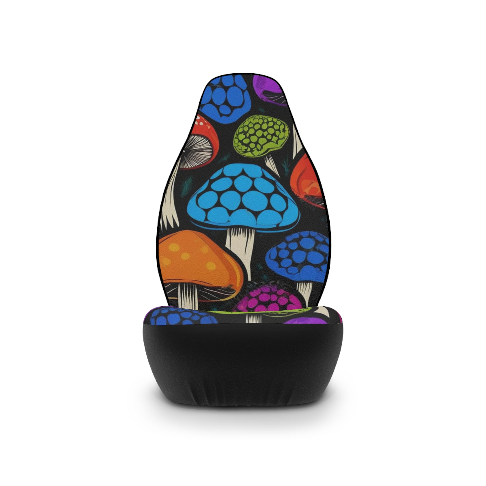 Psychedelic Mushroom Car Seat Covers — Colorful Fun Auto Seat Protector