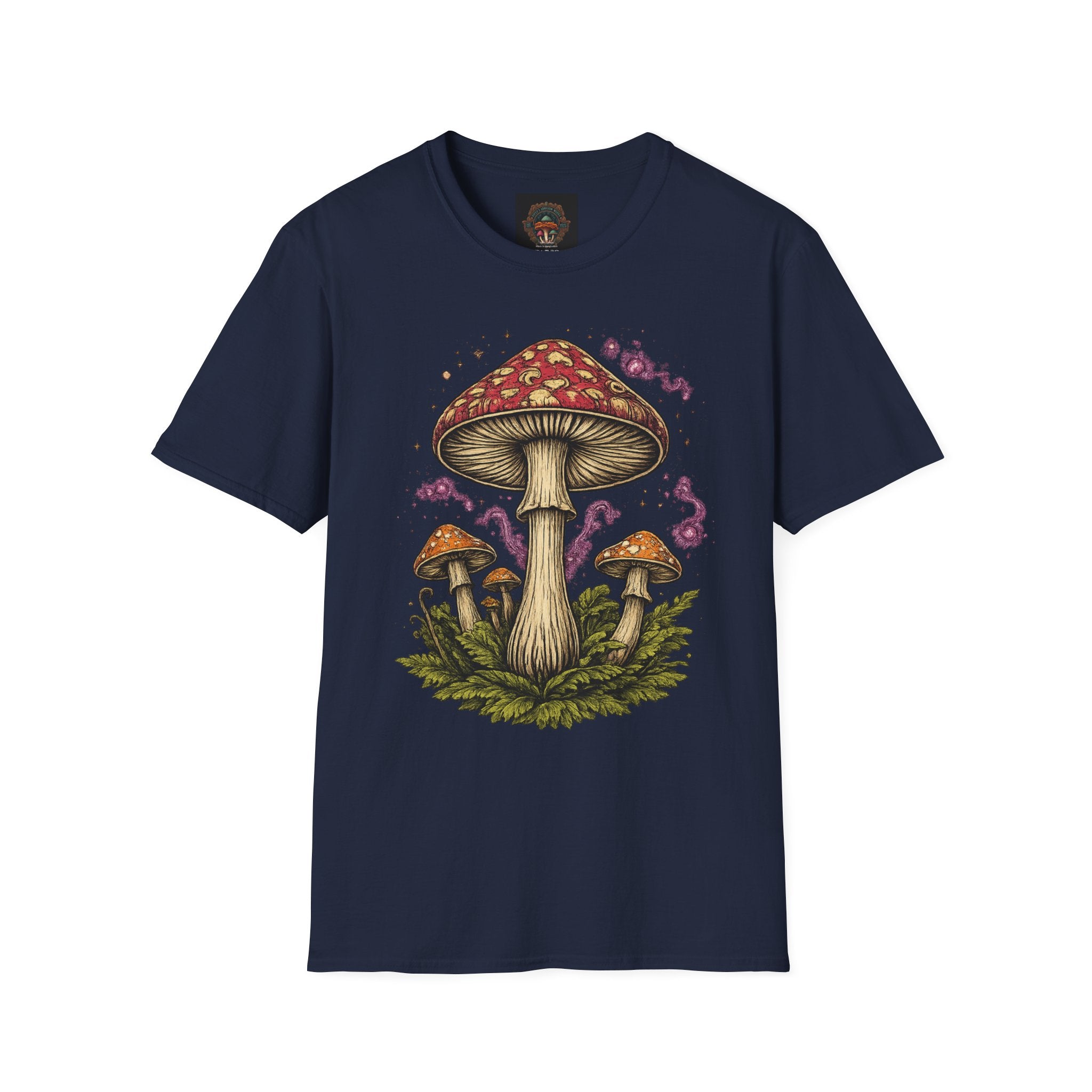 Mushroom Magic T-Shirt — Vintage Red Toadstool Illustration