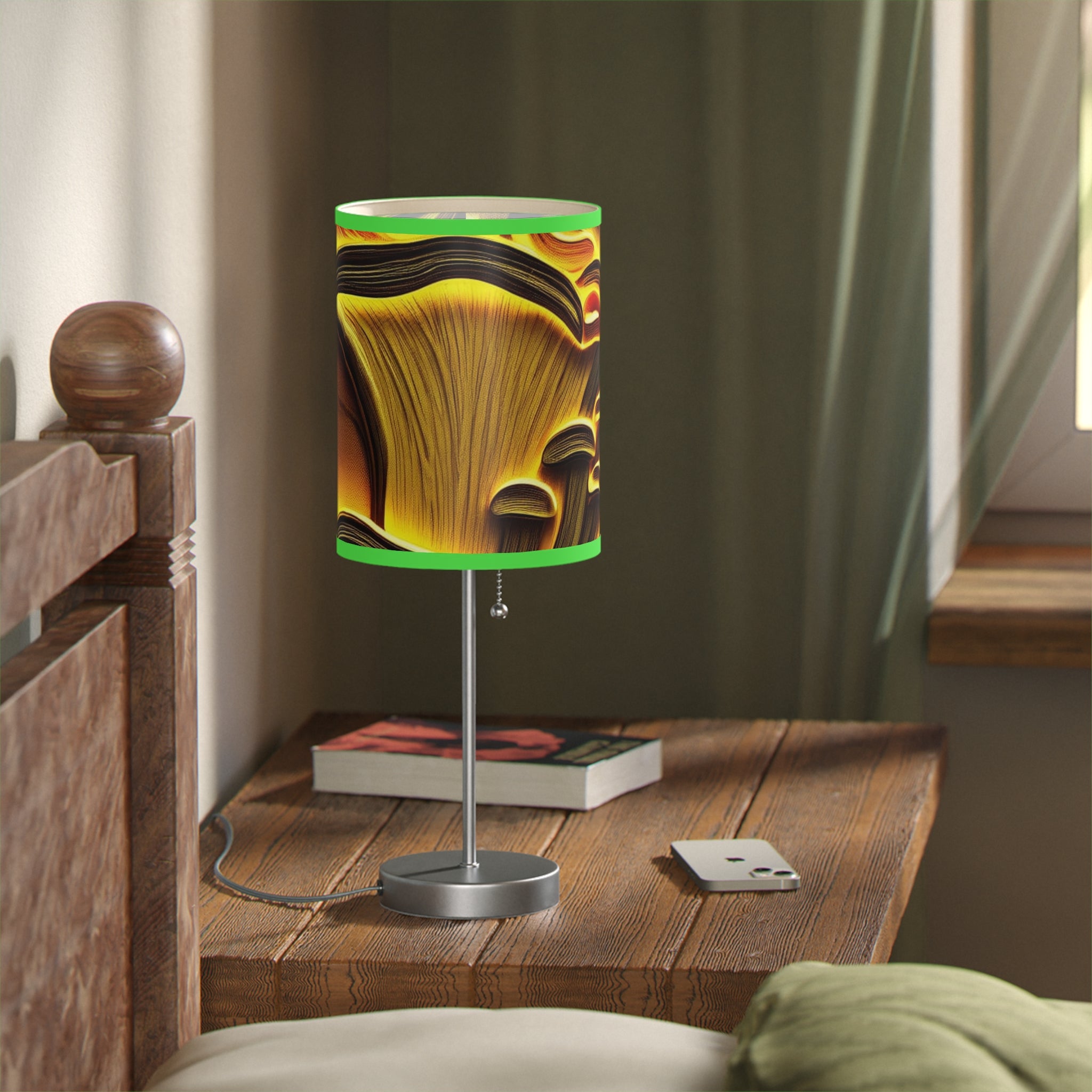 Golden Glow Mushroom Lamp – Forest Light Edition"