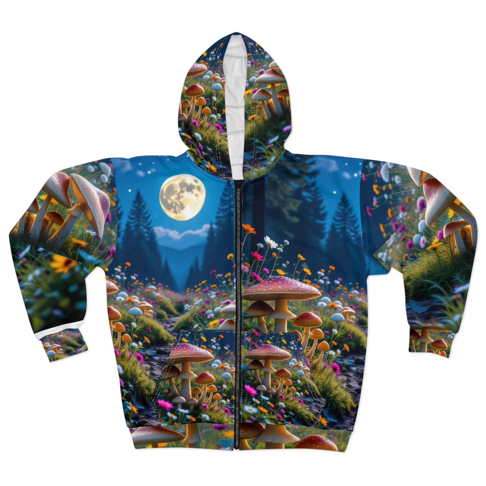 Enchanted Forest Mushroom Hoodie – Wear the Magic