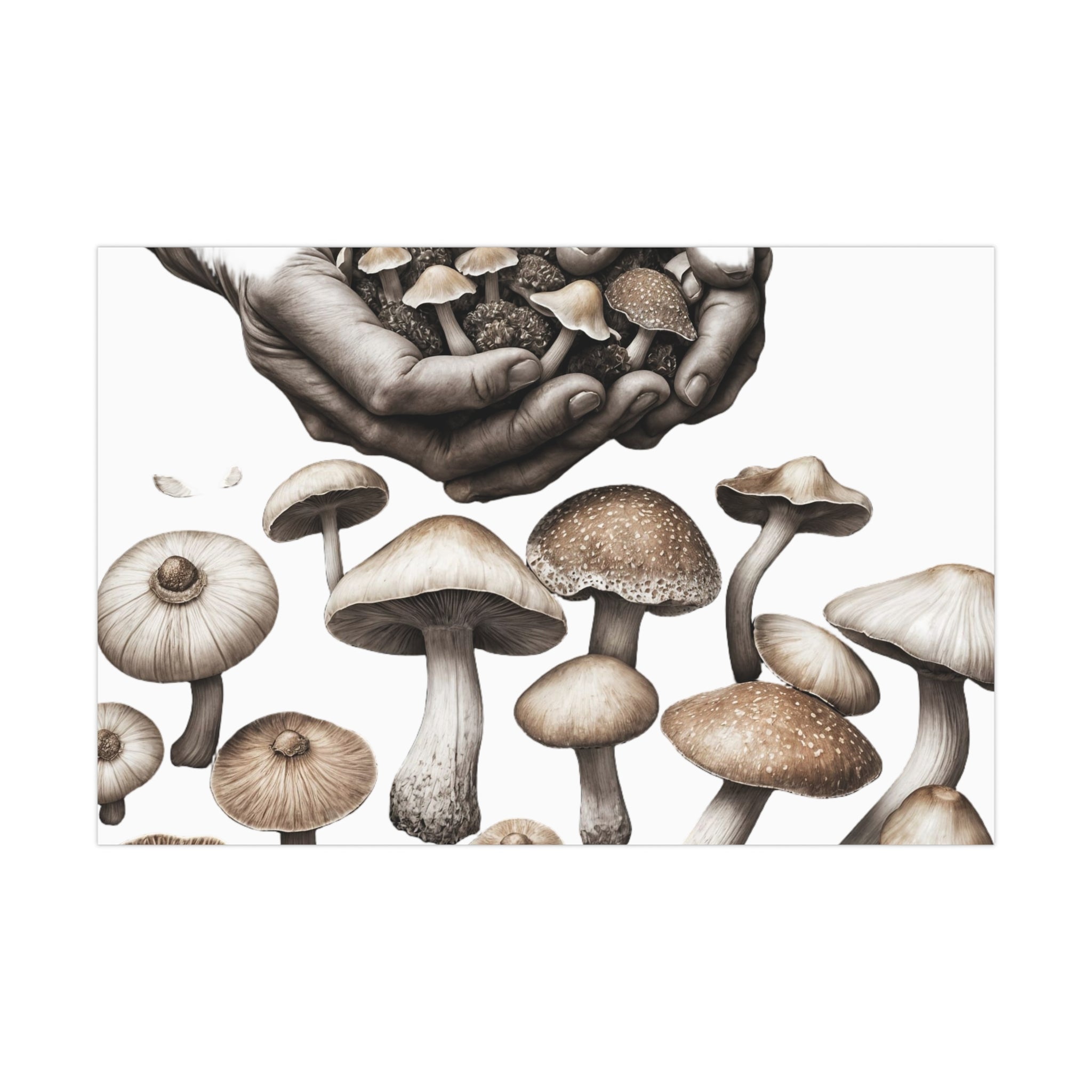 Hands of the Forest Grounded in Nature, Wrapping Paper