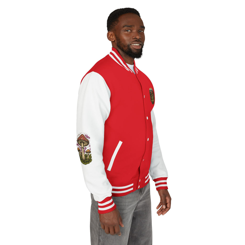 Portland Mushroom Patch Letterman Jacket