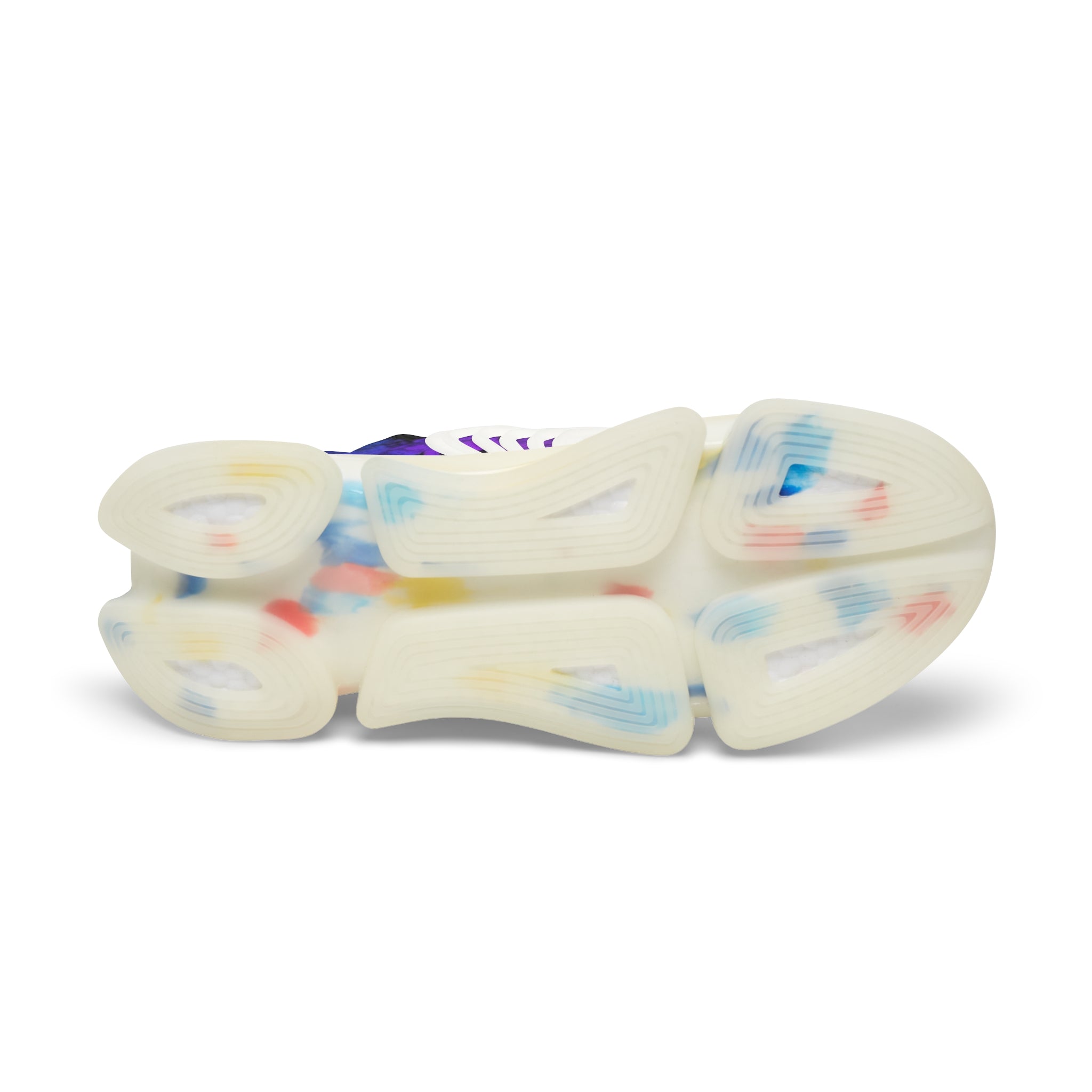 Colorful Tie-Dye Mesh Sneakers — Men's Athletic Fashion Shoes