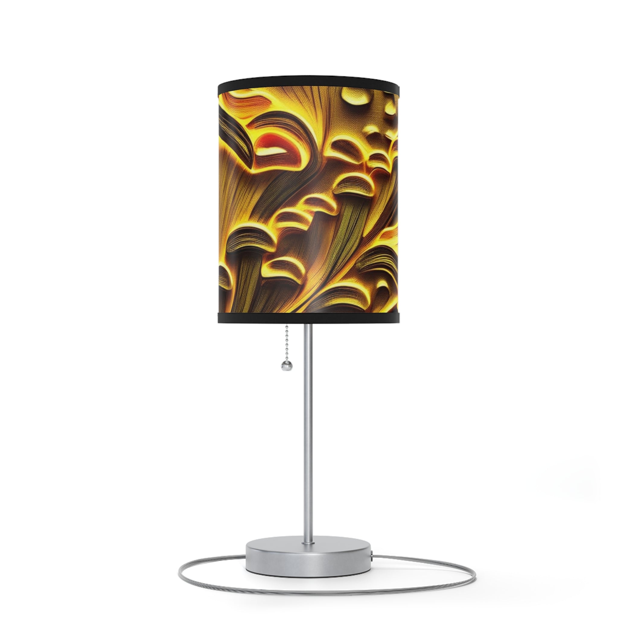 Golden Glow Mushroom Lamp – Forest Light Edition"
