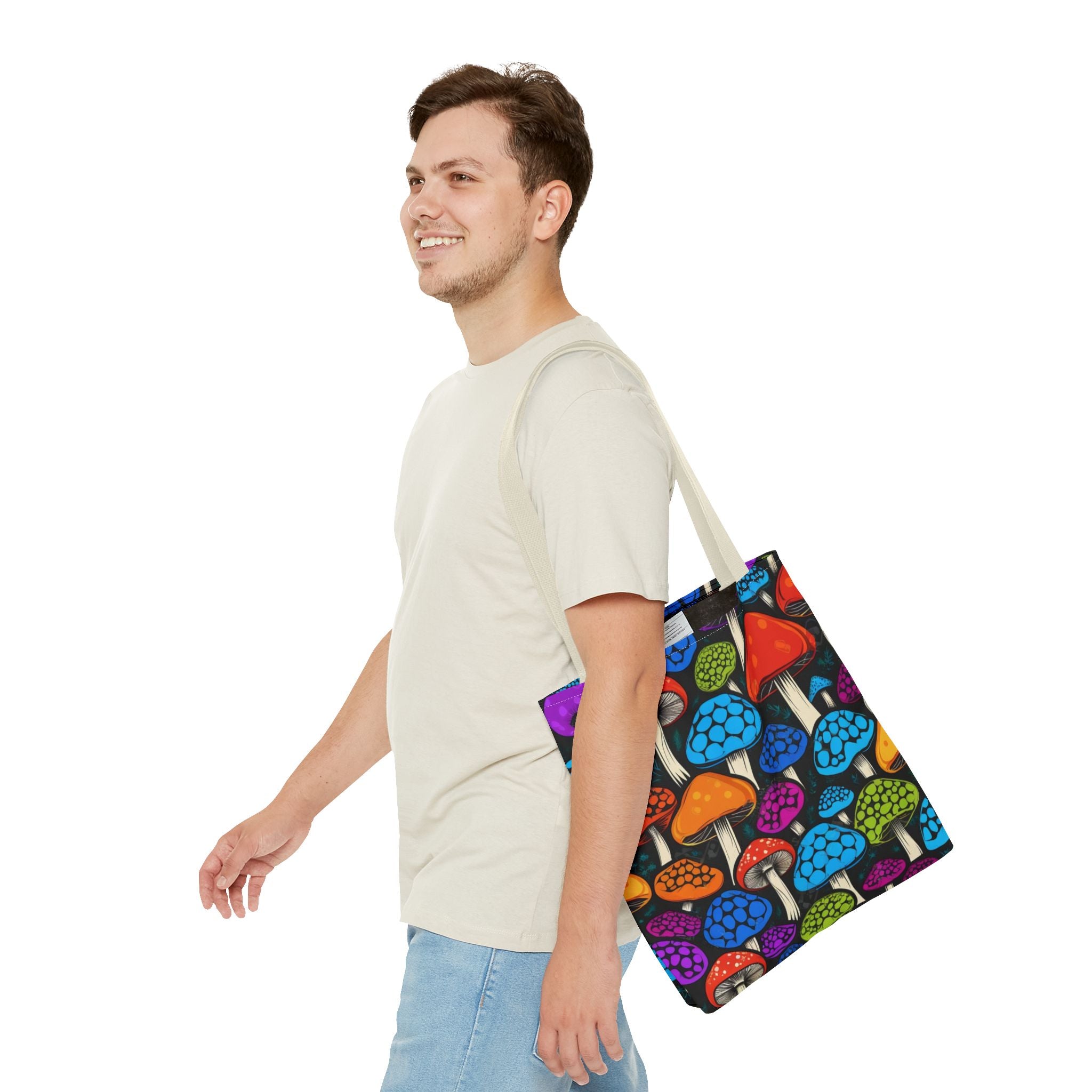 Color Pop Mushroom Tote Bag – Carry Bold, Live Bright