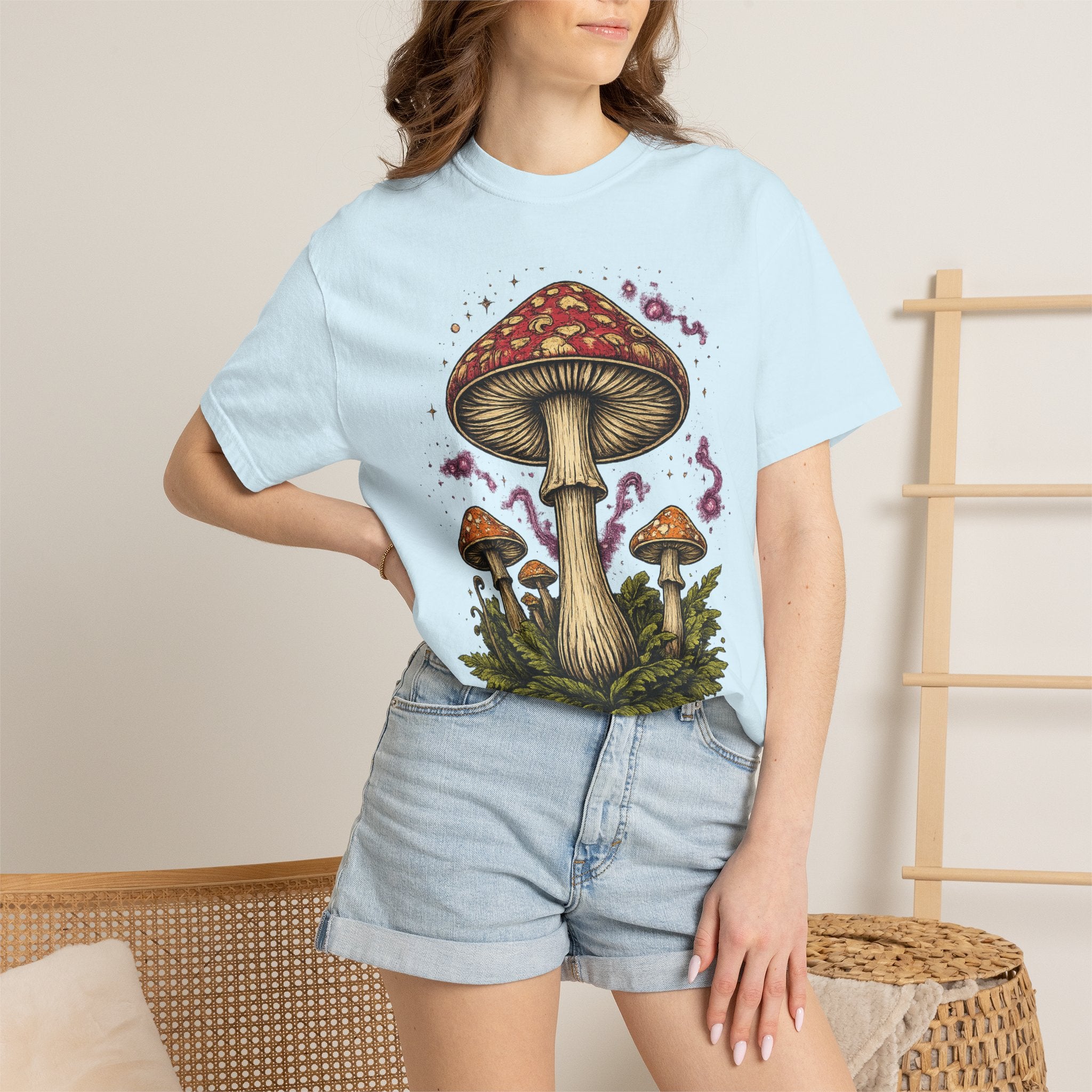 Mushroom Graphic T-Shirt