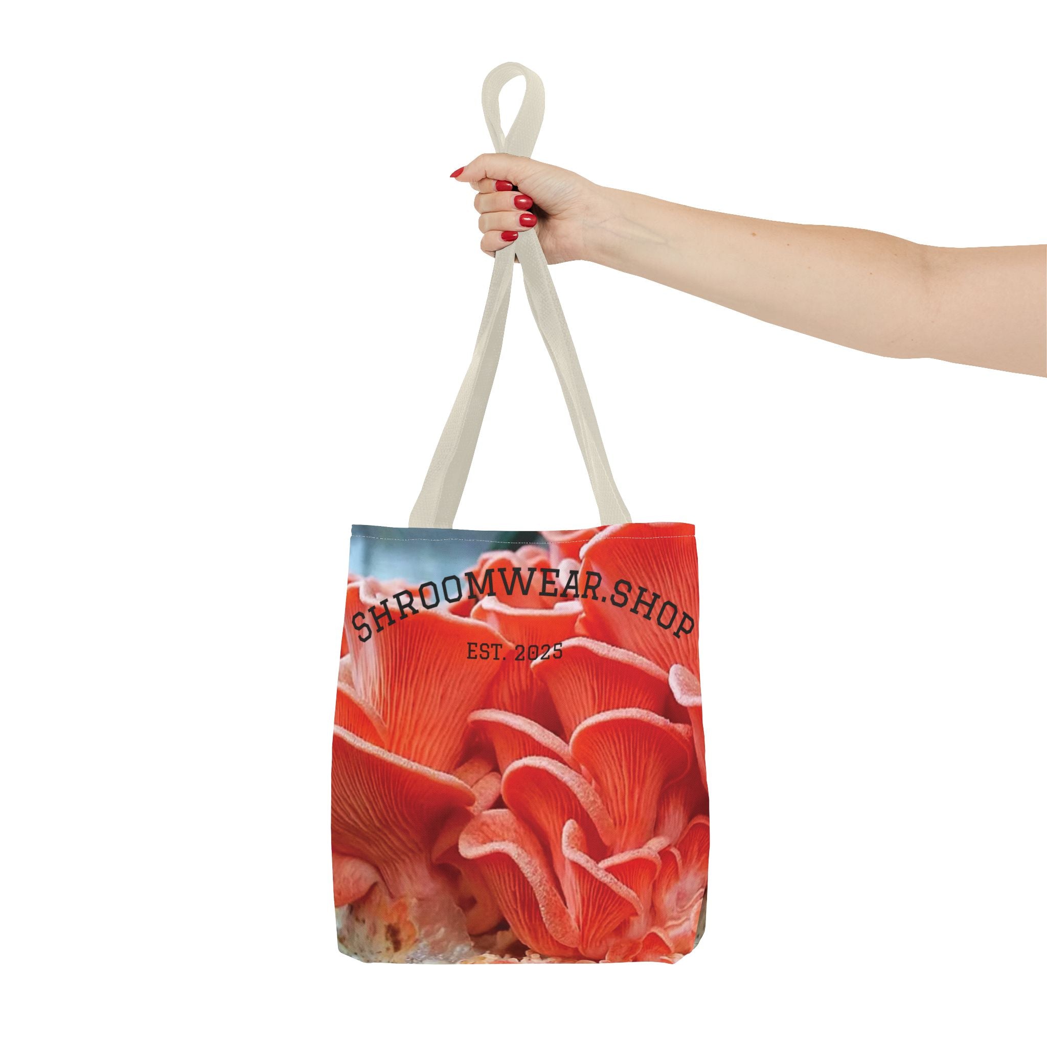 Bag: Mushroom Print Tote Bag – All-Over-Print Canvas Tote