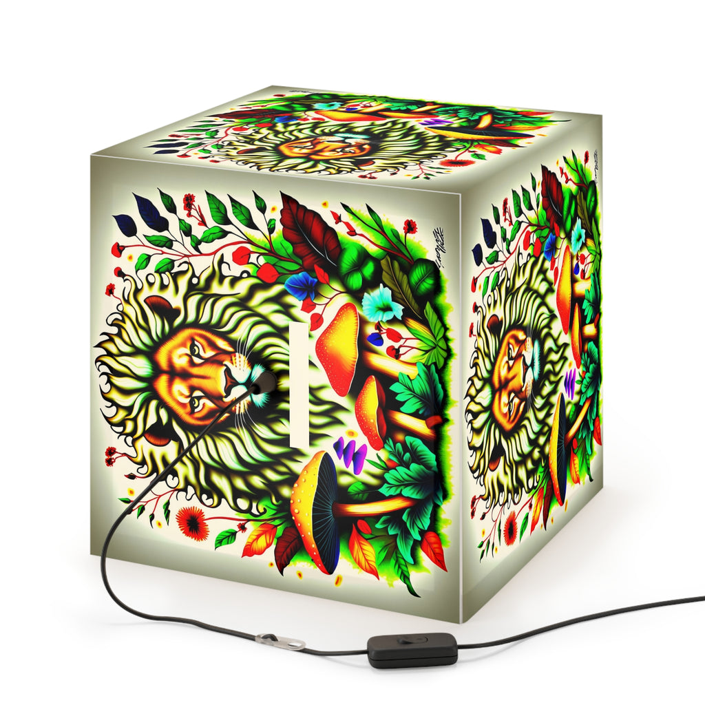 Cubo de luz Lámpara León del Bosque