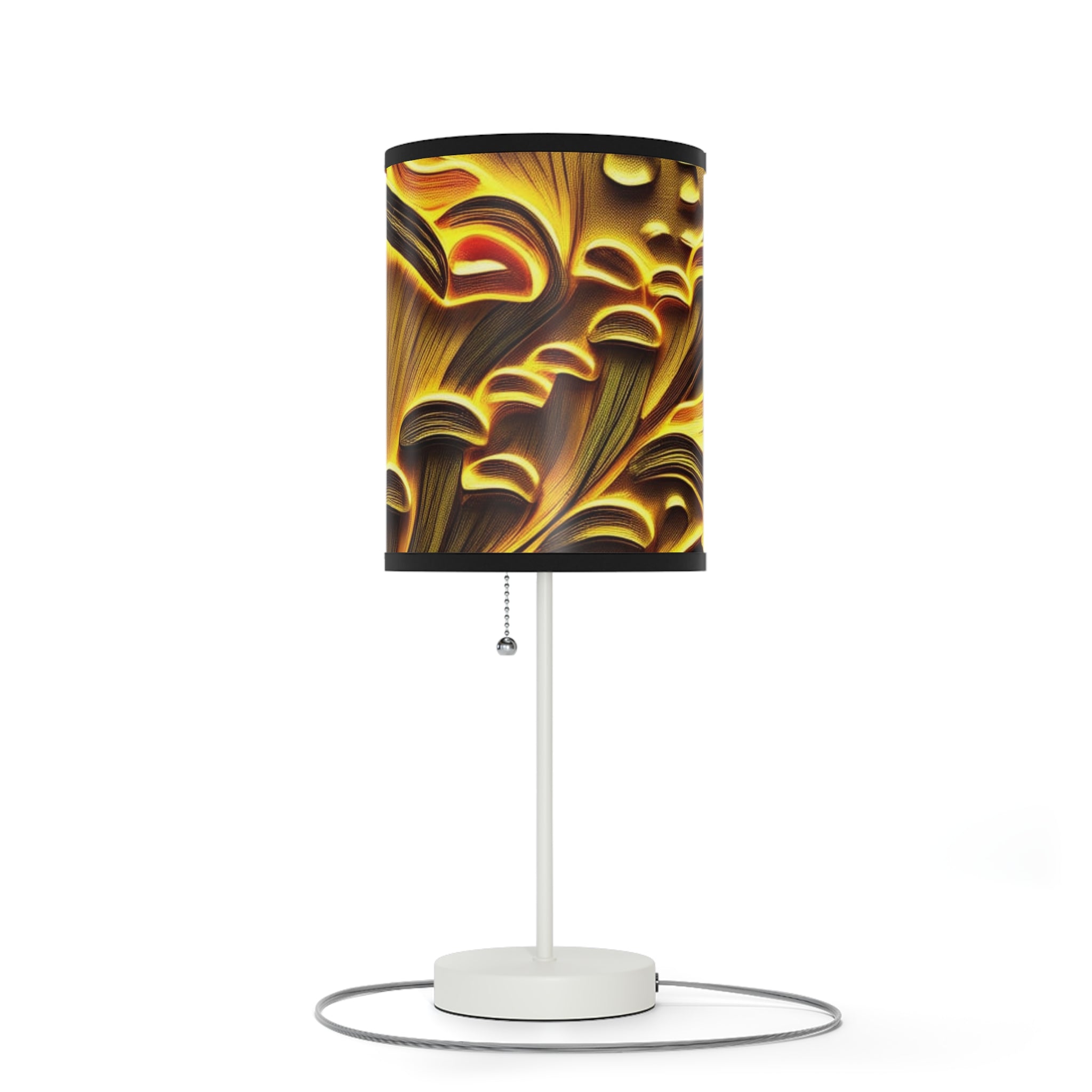 Golden Glow Mushroom Lamp – Forest Light Edition"