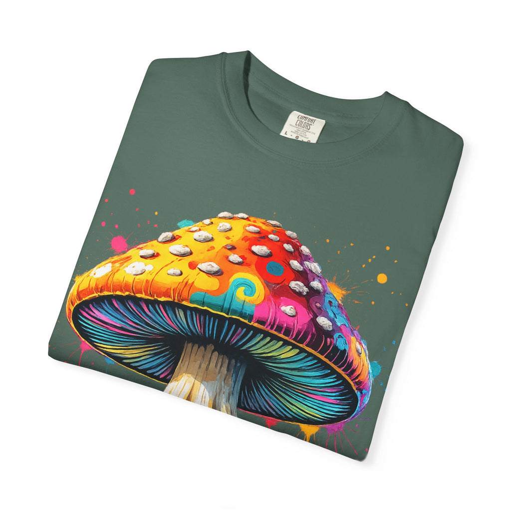 City: Lake Oswego Mushroom T-Shirt — Vintage Nature & Psychedelic Fungi Design