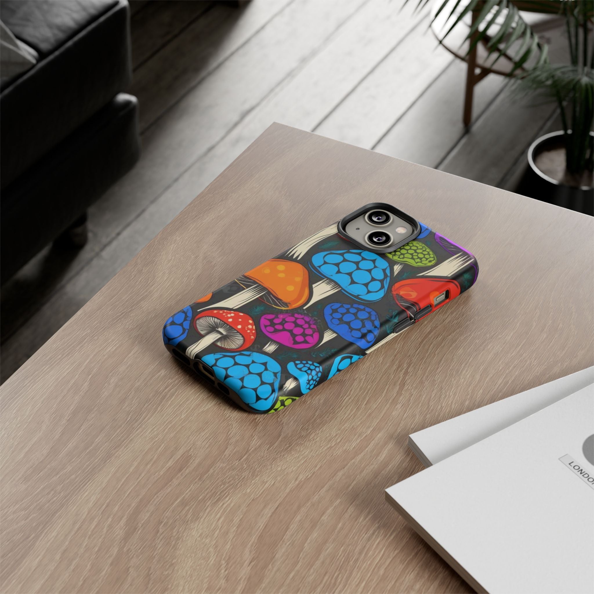 Shroom Pop iPhone Case – Protect Your Phone in Psychedelic Style