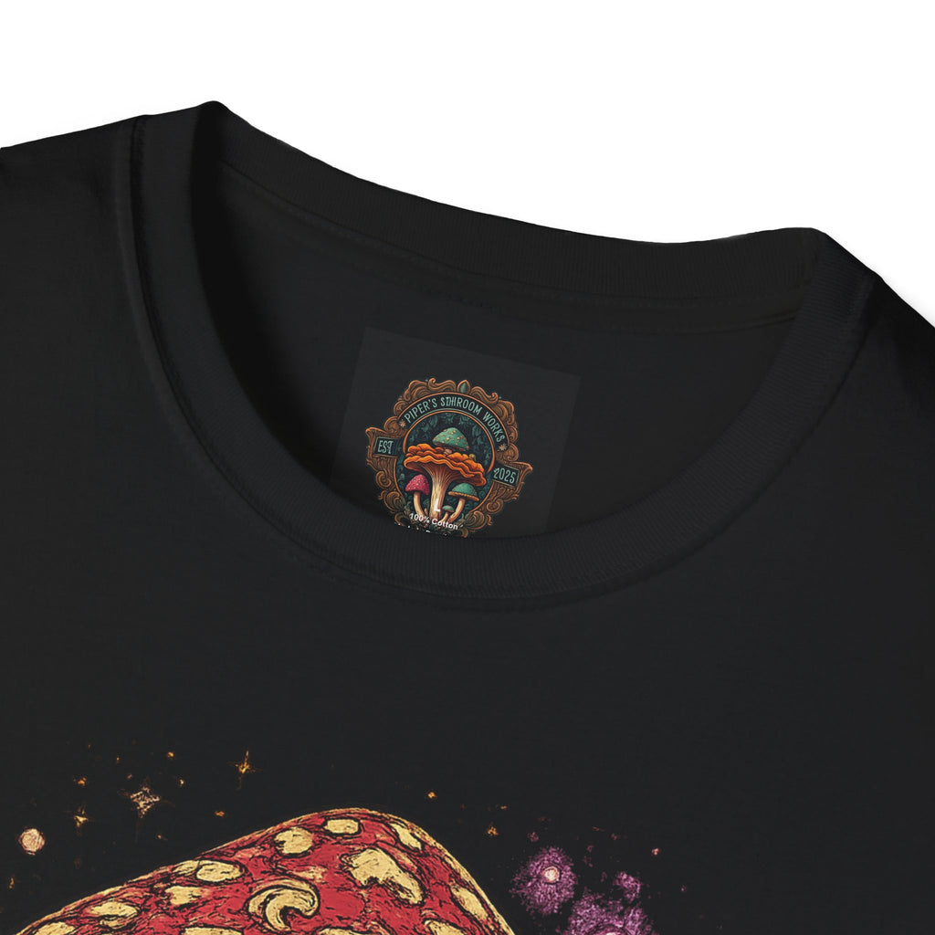 City: Portland Mushroom Magic T-Shirt — Vintage Red Toadstool Illustration