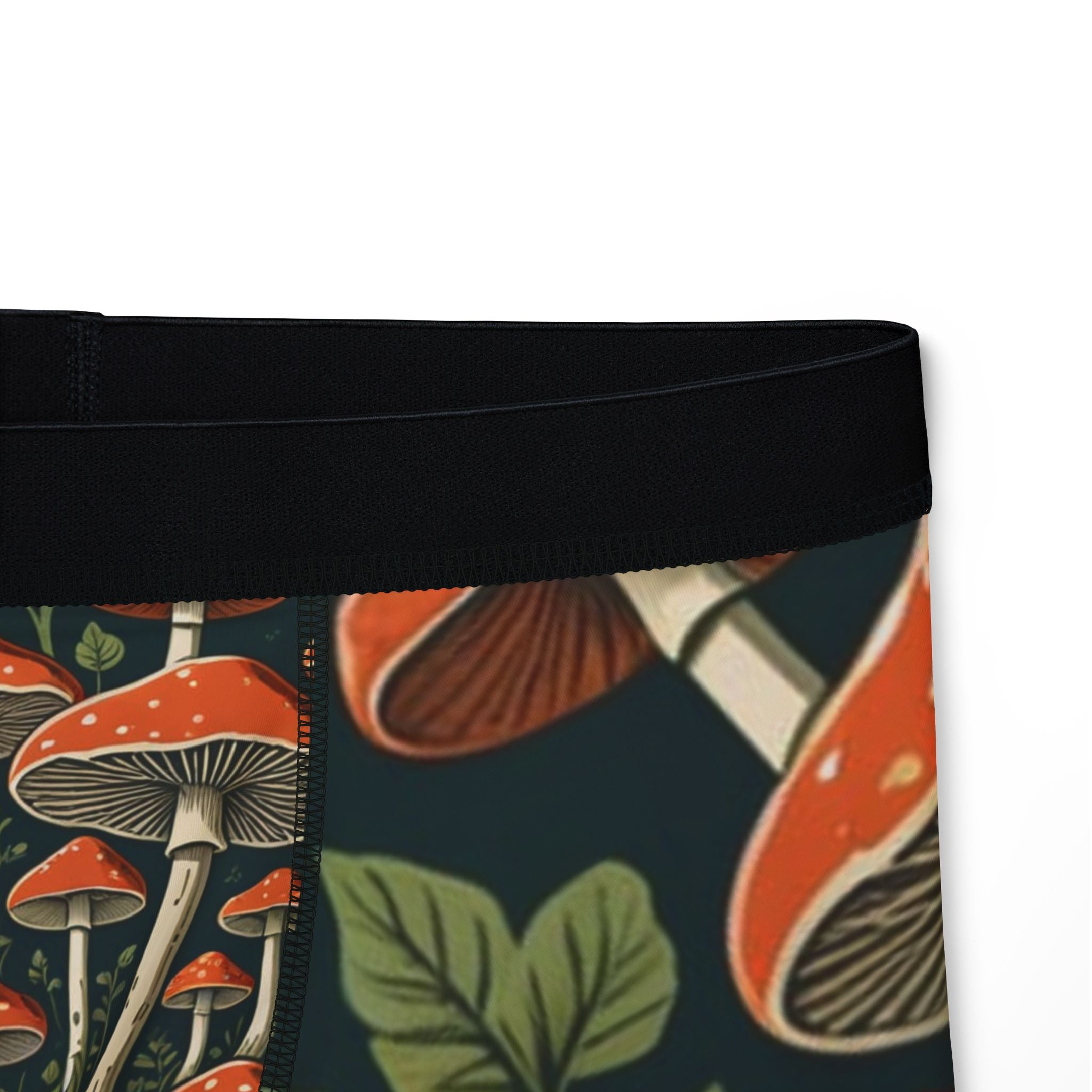 Mushroom Forest Men's Boxer Briefs – Red Toadstool All-Over Print Underwear