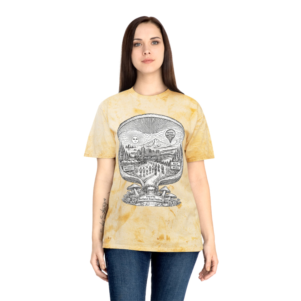 City: Portland Mushroom Adventure T‑Shirt