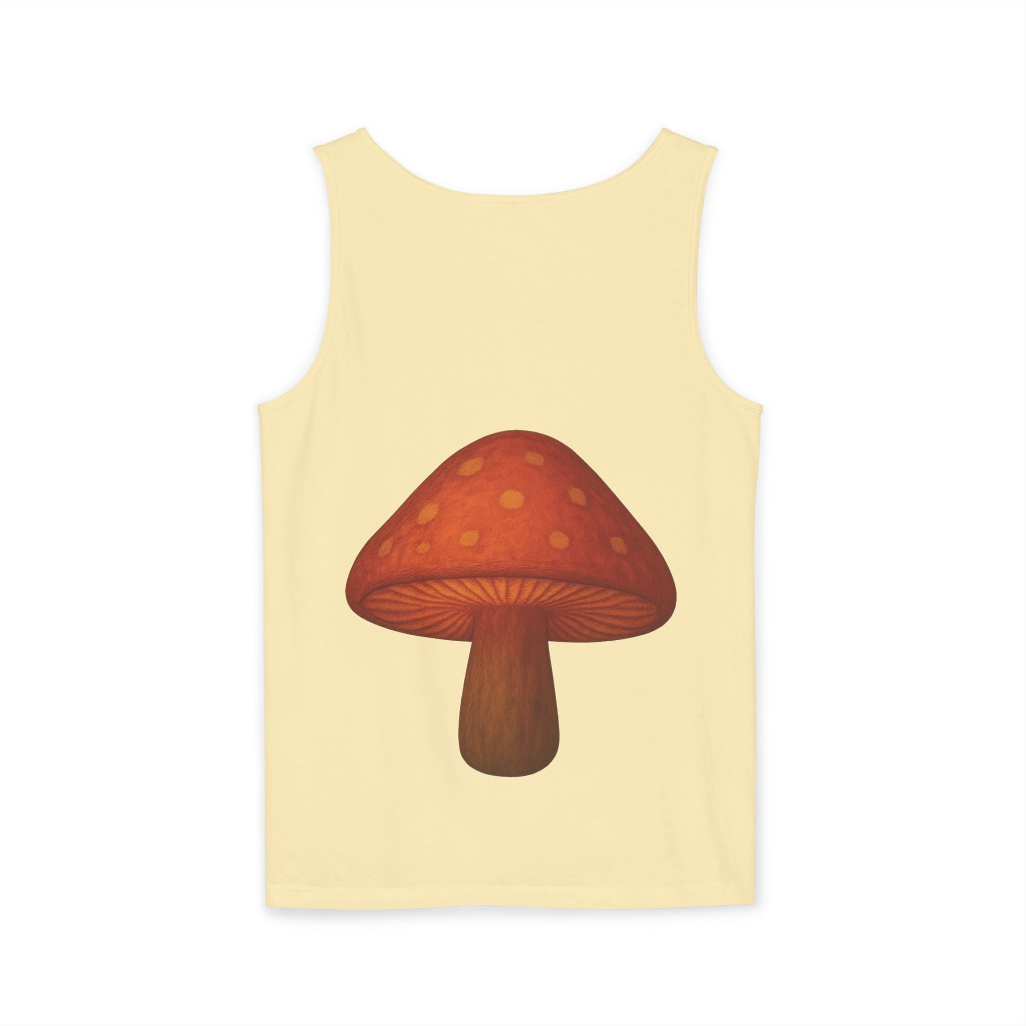 City: Portland Mushroom Tank Top — Vintage Forest Travel Graphic