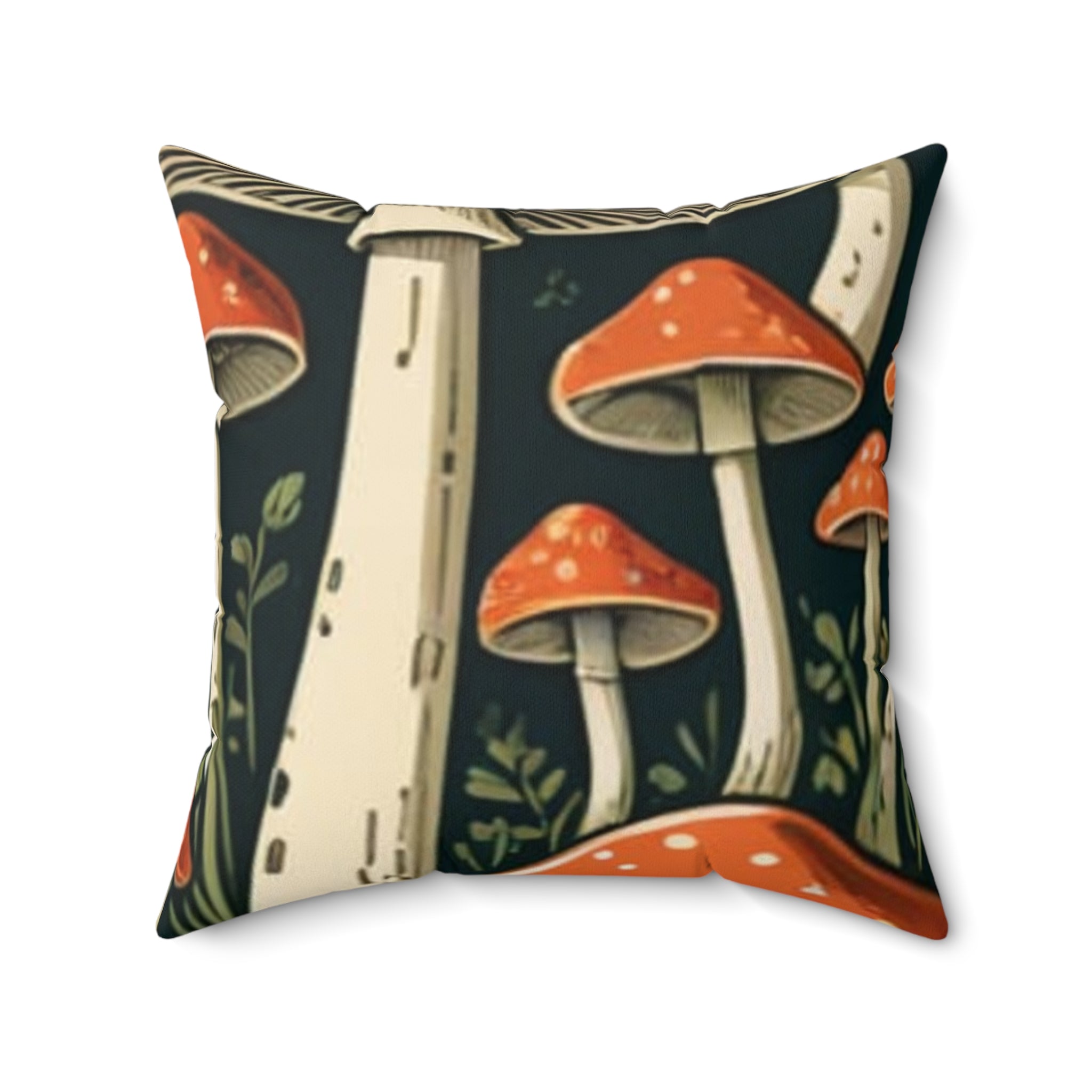 Pillow: Mushroom Forest Decorative Pillow