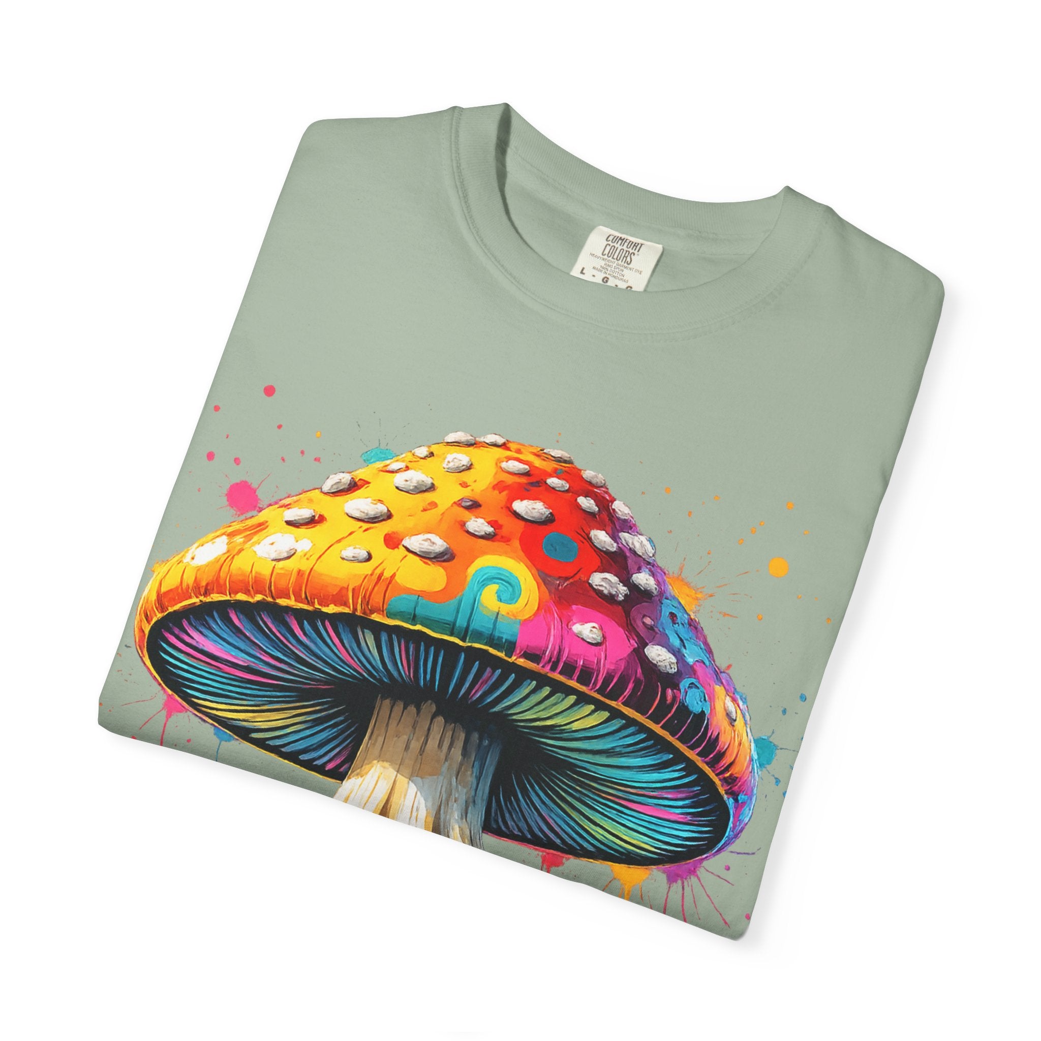City: Lake Oswego Mushroom T-Shirt — Vintage Nature & Psychedelic Fungi Design