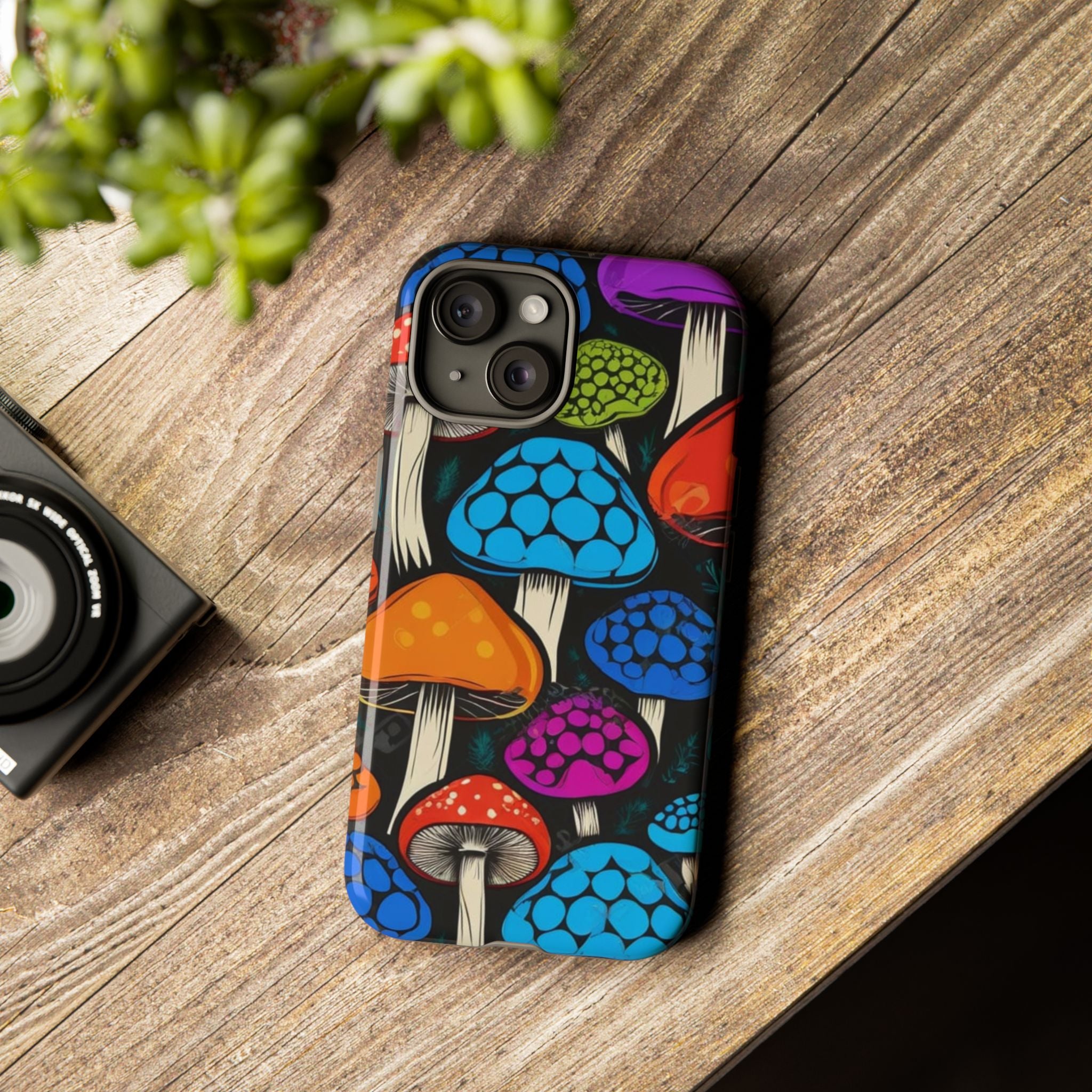 Shroom Pop iPhone Case – Protect Your Phone in Psychedelic Style