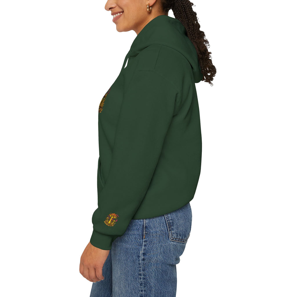 Mushroom Grove Hoodie – Whimsical Autumn Forest Mushroom Sweatshirt