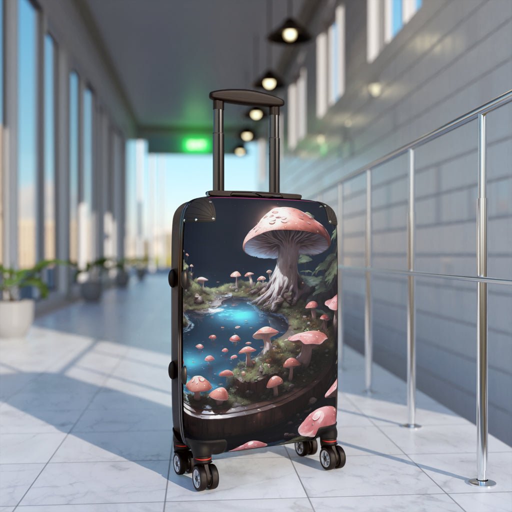 Estuche de viaje Wander Into Wonder Estuche de viaje Magic Mushroom Lagoon