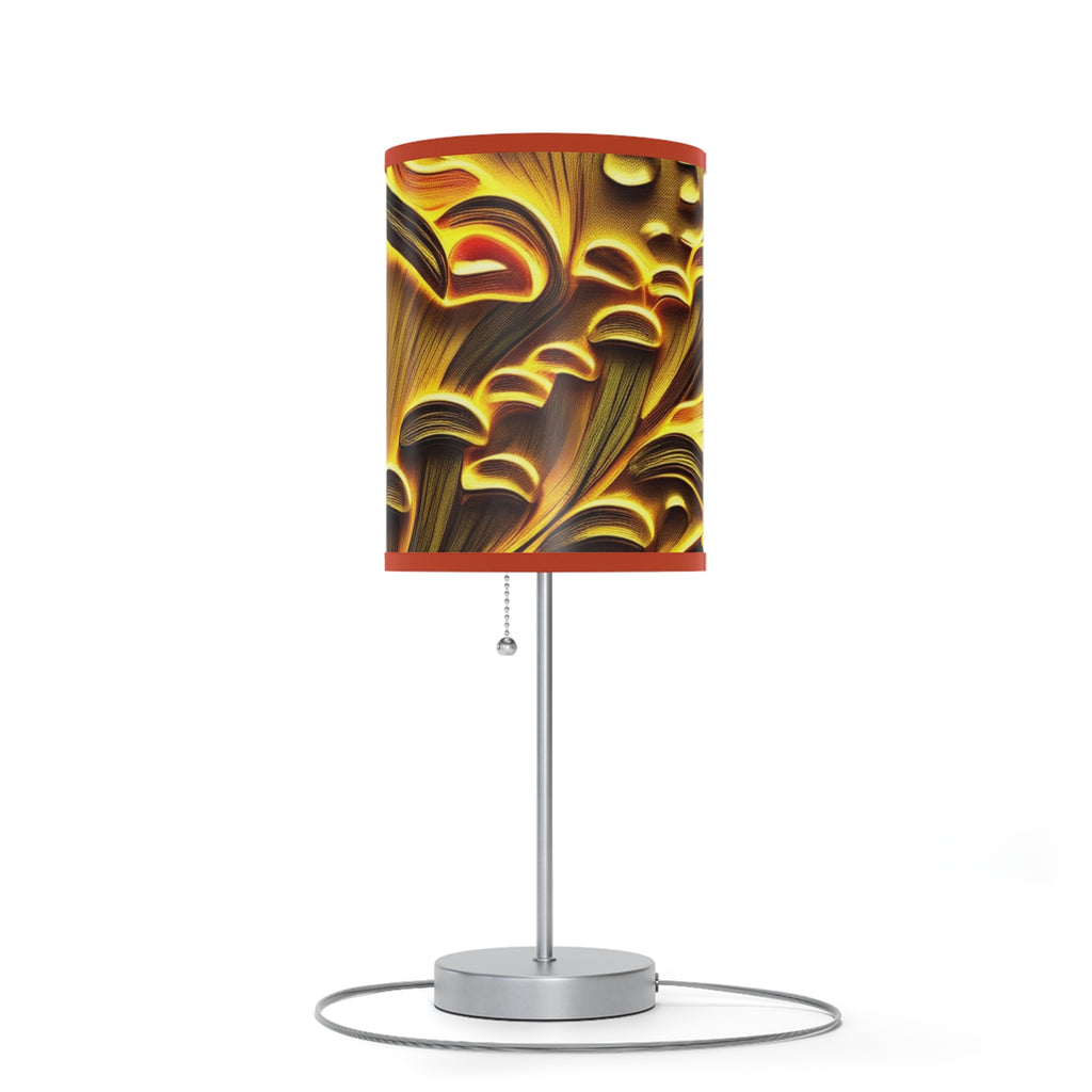 Golden Glow Mushroom Lamp – Forest Light Edition"