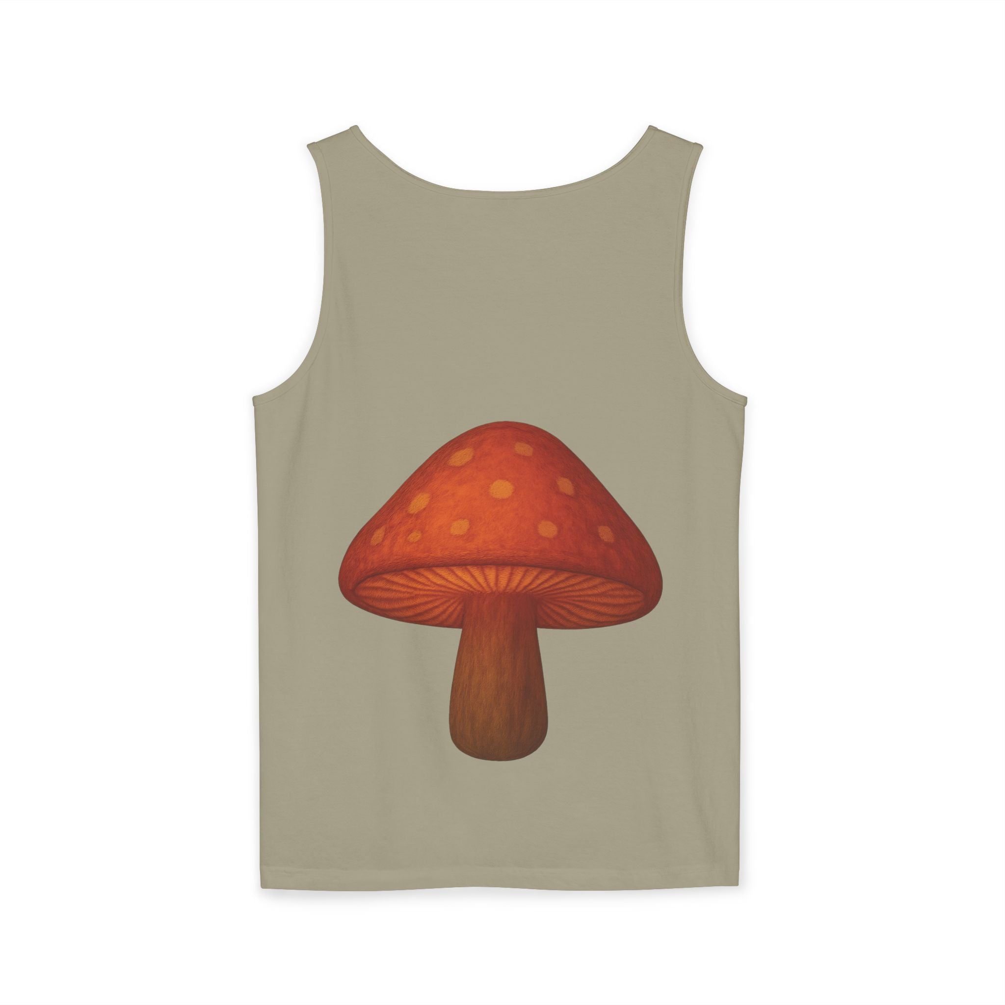 City: Portland Mushroom Tank Top — Vintage Forest Travel Graphic