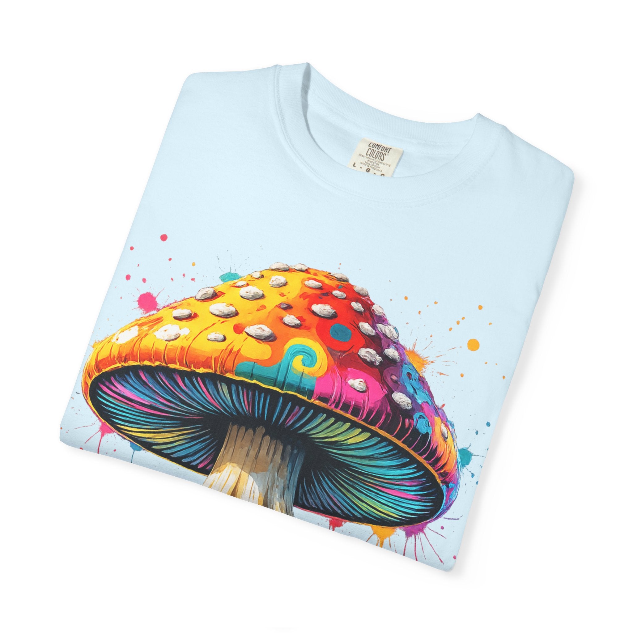 City: Lake Oswego Mushroom T-Shirt — Vintage Nature & Psychedelic Fungi Design