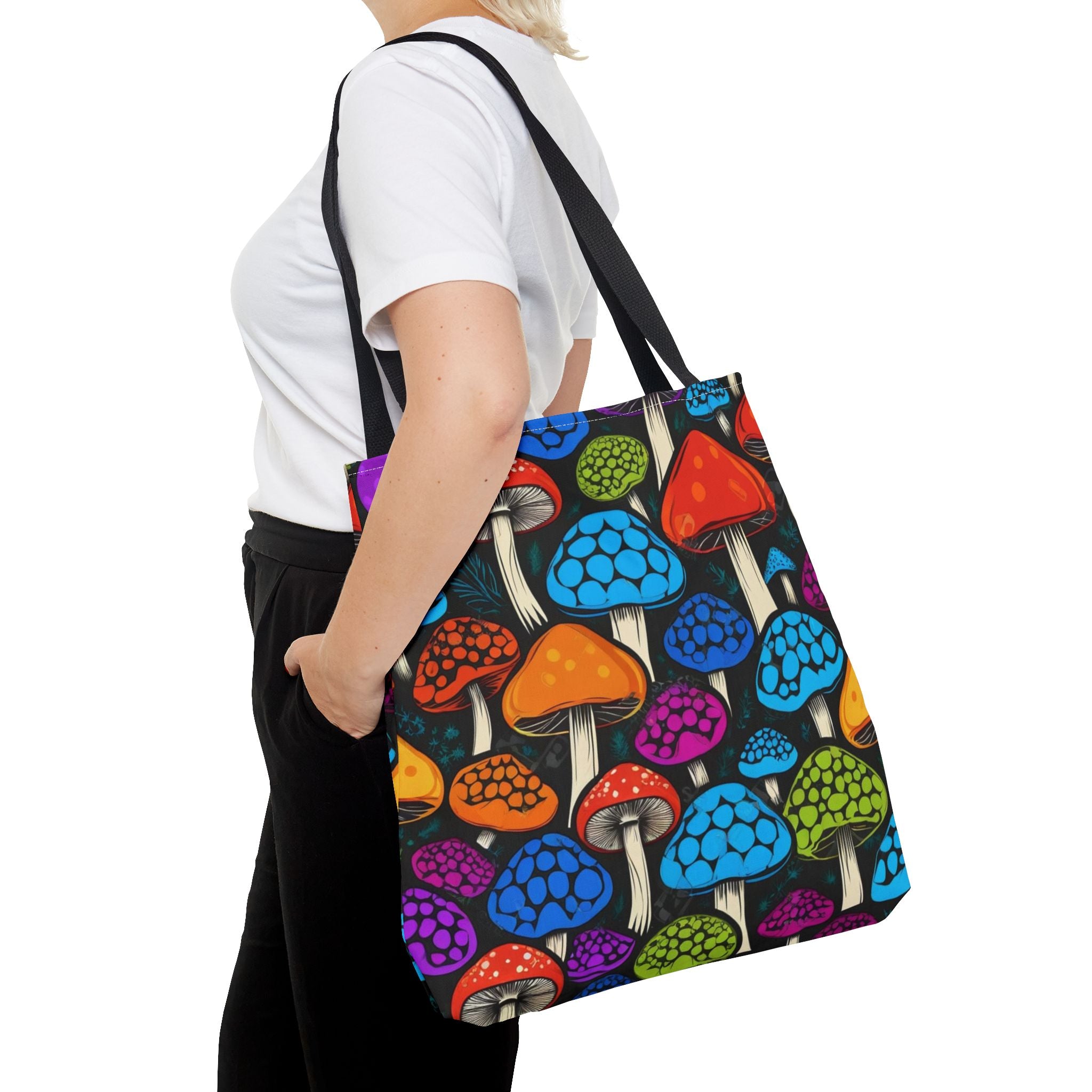 Color Pop Mushroom Tote Bag – Carry Bold, Live Bright