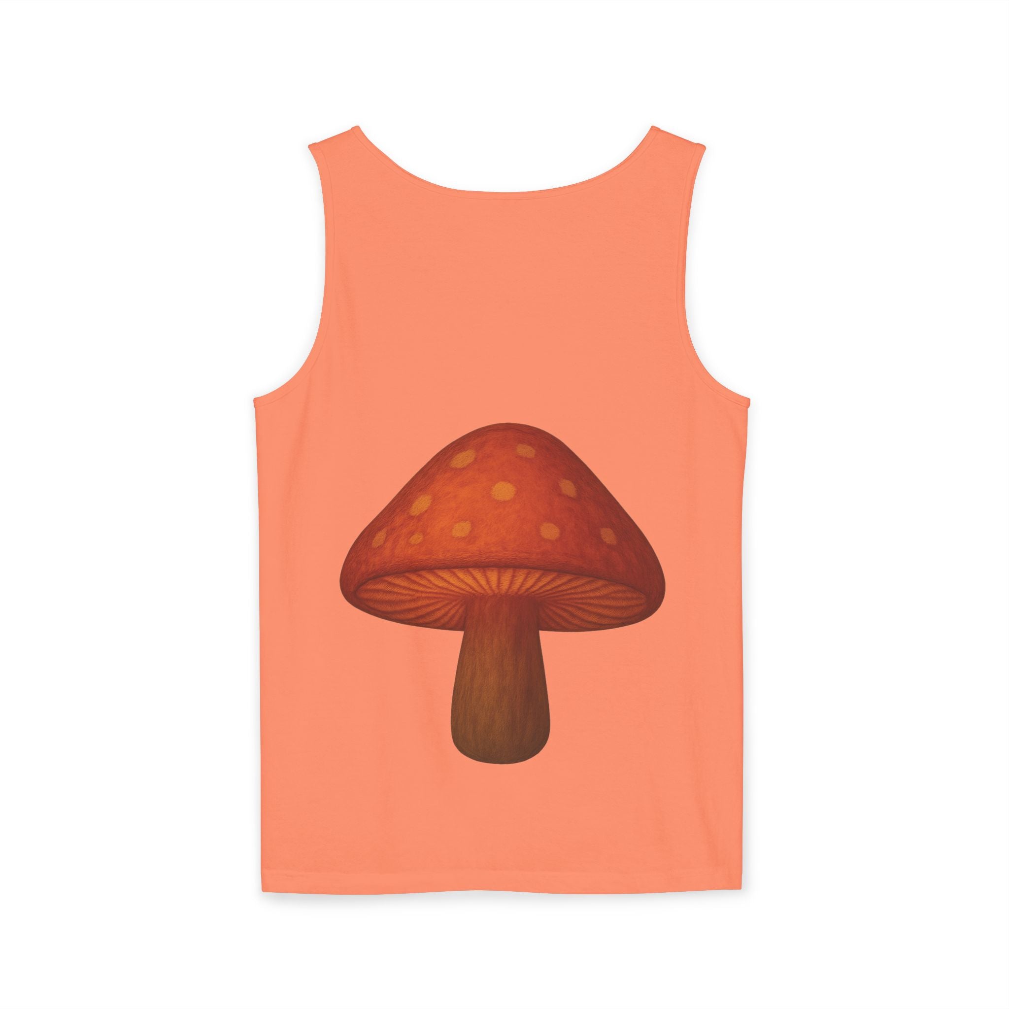 City: Portland Mushroom Tank Top — Vintage Forest Travel Graphic