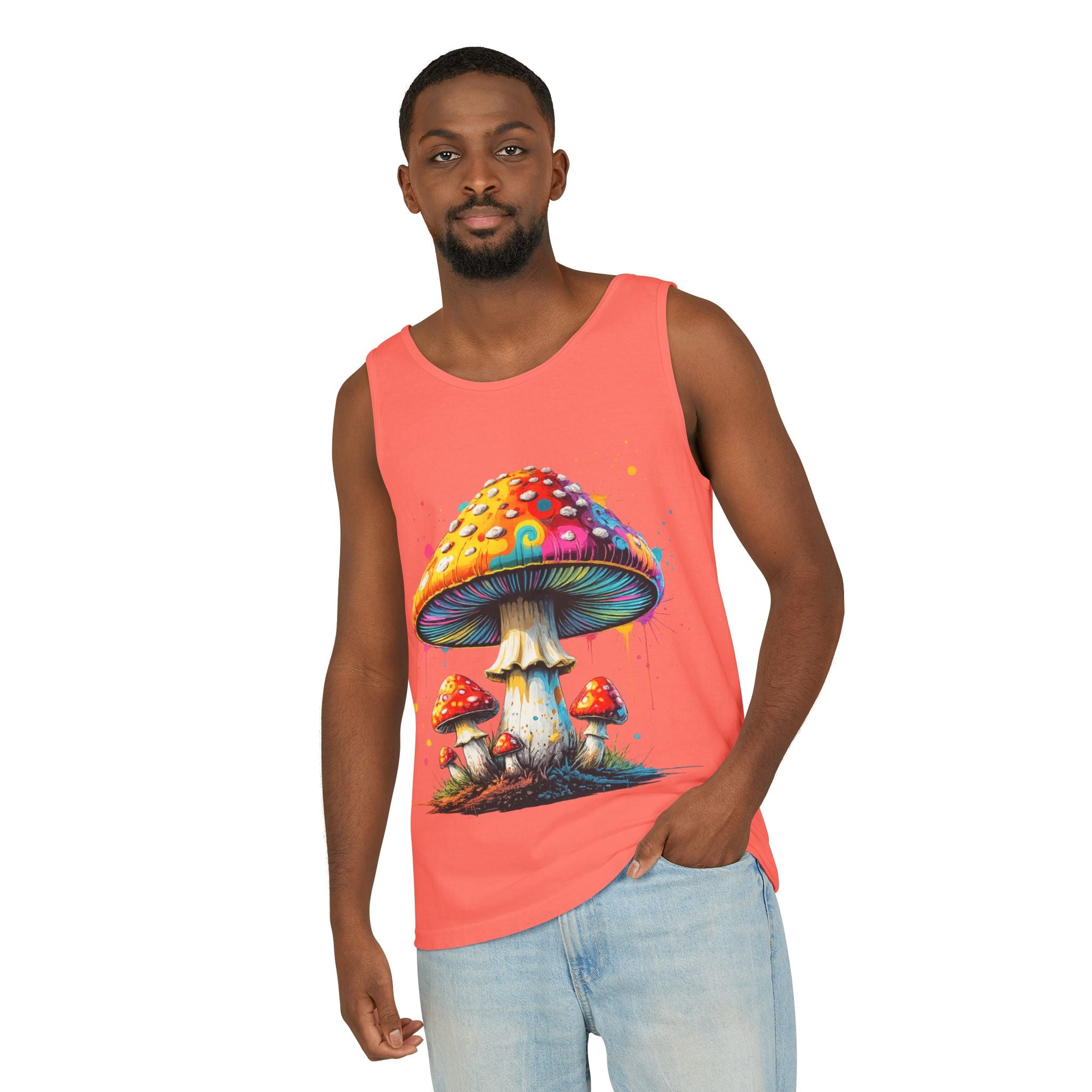 Mushroom Tank Top — Psychedelic & Portland Forest Graphic Tank