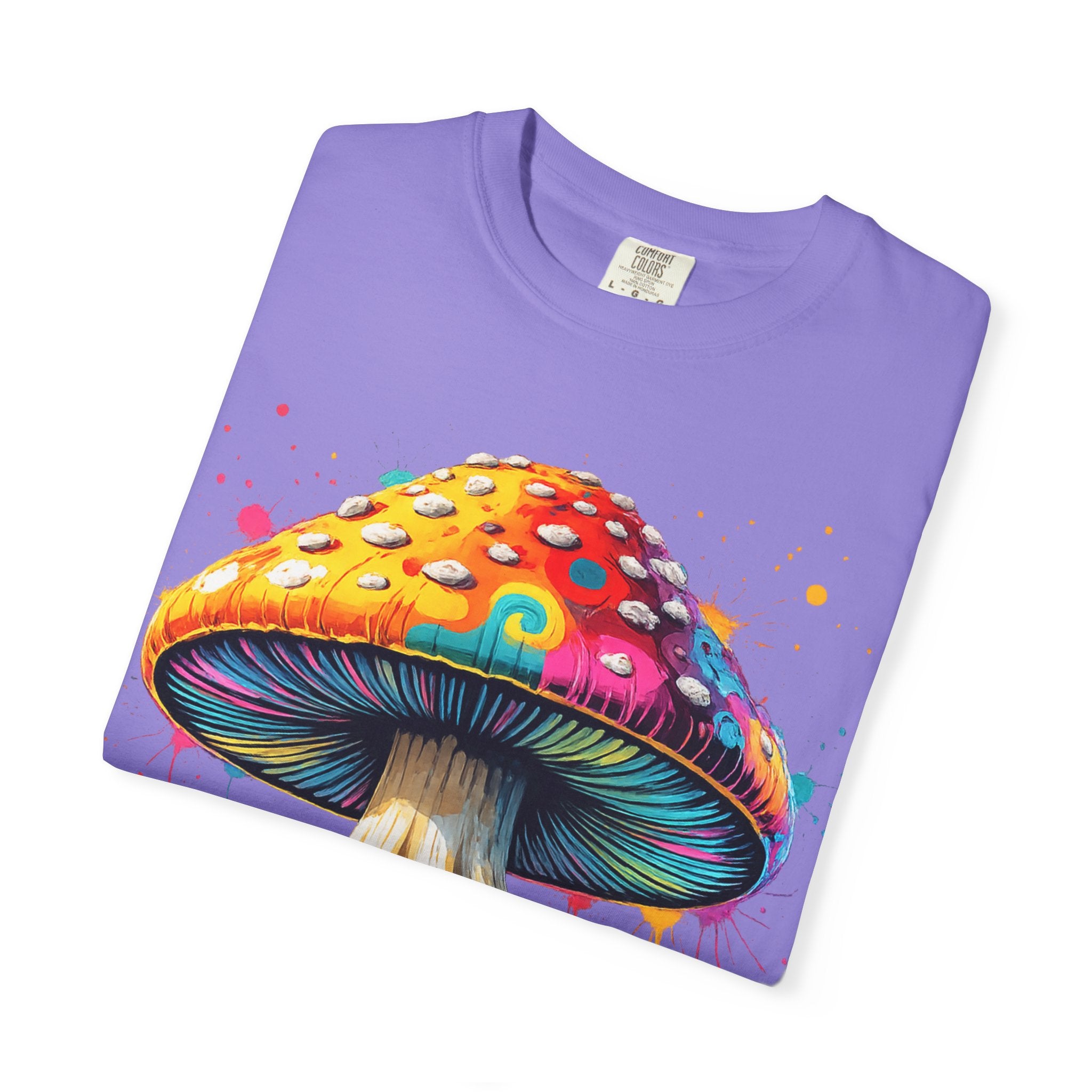 City: Lake Oswego Mushroom T-Shirt — Vintage Nature & Psychedelic Fungi Design