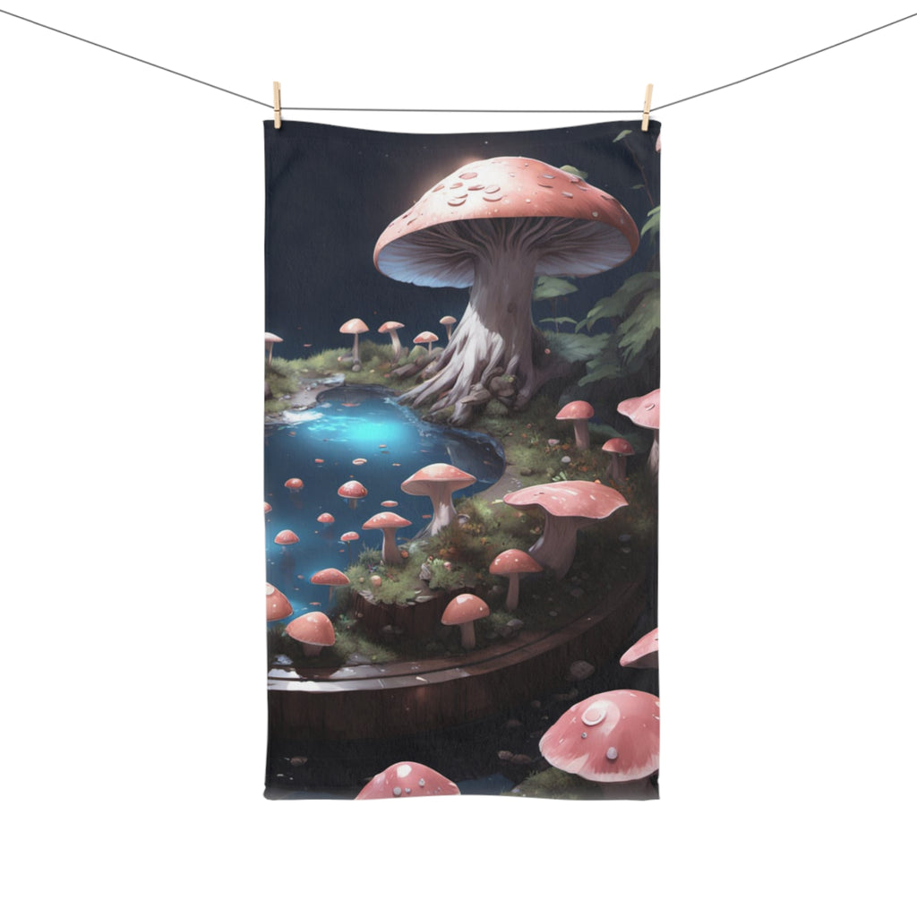 Wash Up in Wonder. Dry Off in Magic Towel "Fairy Spring" towel"