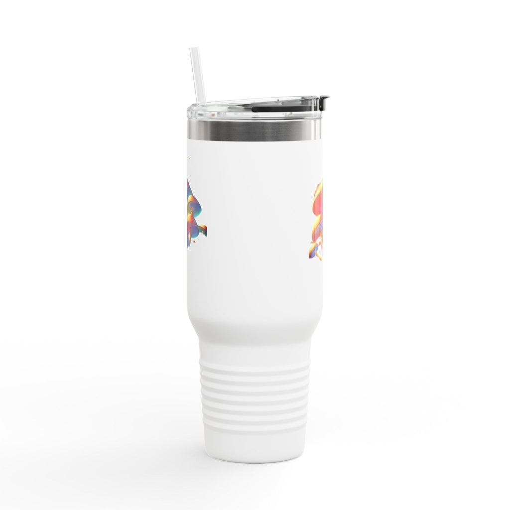 Taza de viaje de hongos psicodélicos – Bebe a todo color