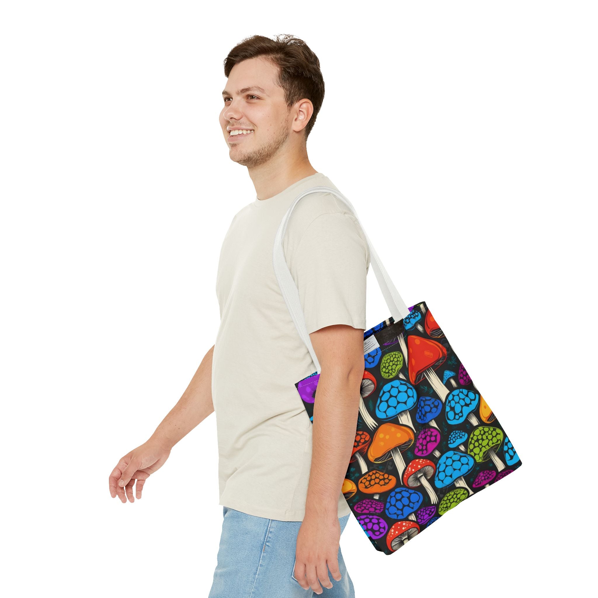 Color Pop Mushroom Tote Bag – Carry Bold, Live Bright