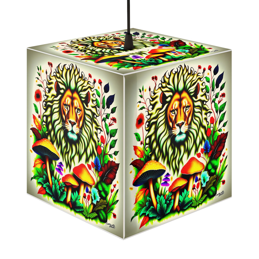 Cubo de luz Lámpara León del Bosque