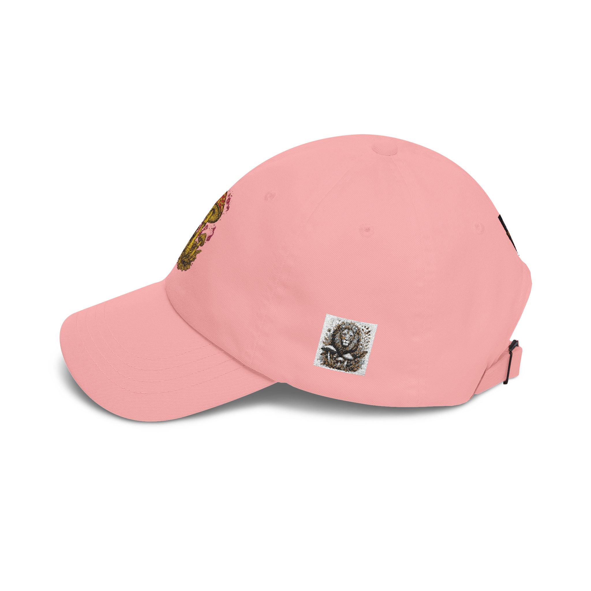 Mushroom Cluster Dad Cap — Psychedelic Nature Embroidered Baseball Hat