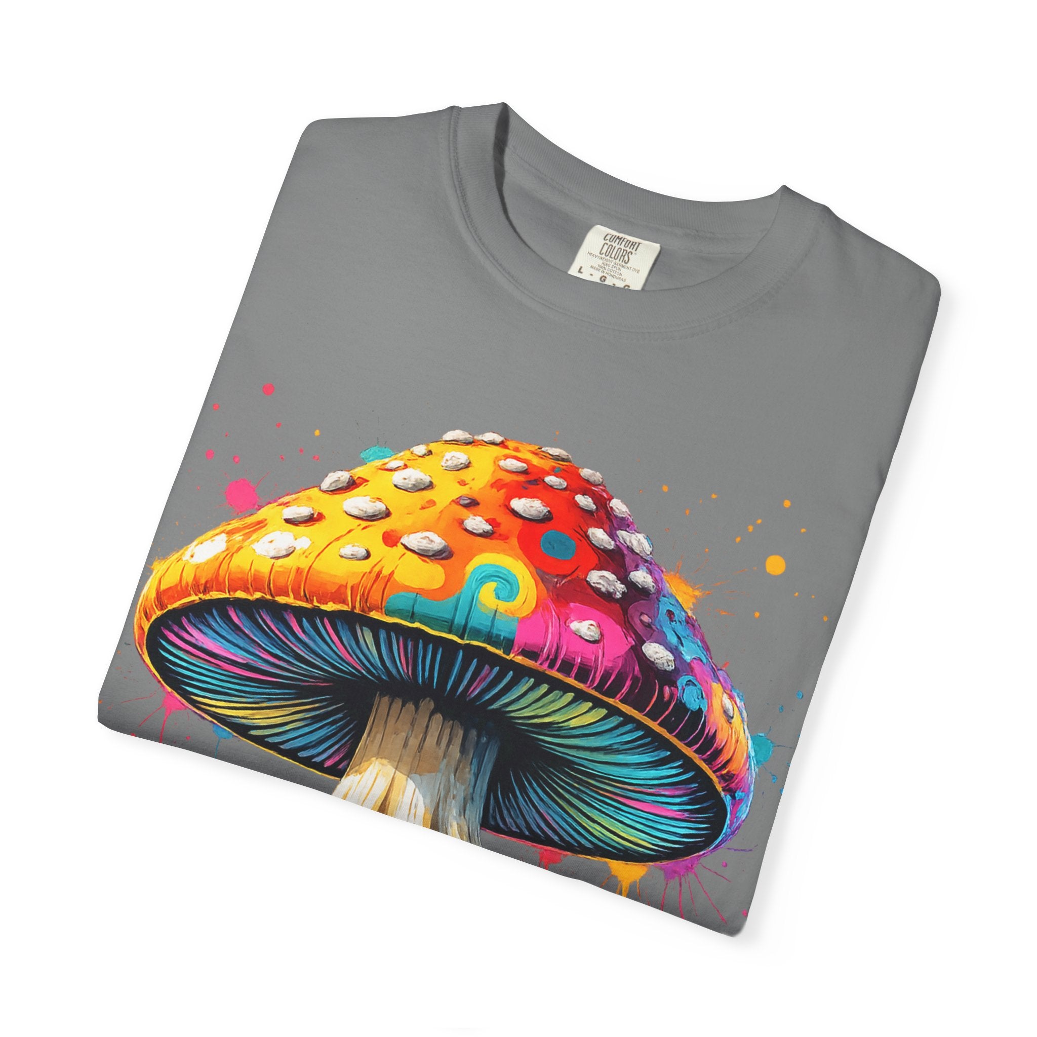 City: Lake Oswego Mushroom T-Shirt — Vintage Nature & Psychedelic Fungi Design