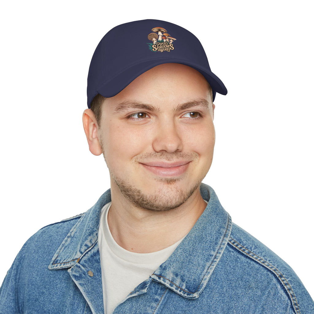 Mushroom Lovers Baseball Cap – Shroom Squad Vintage Embroidered Hat