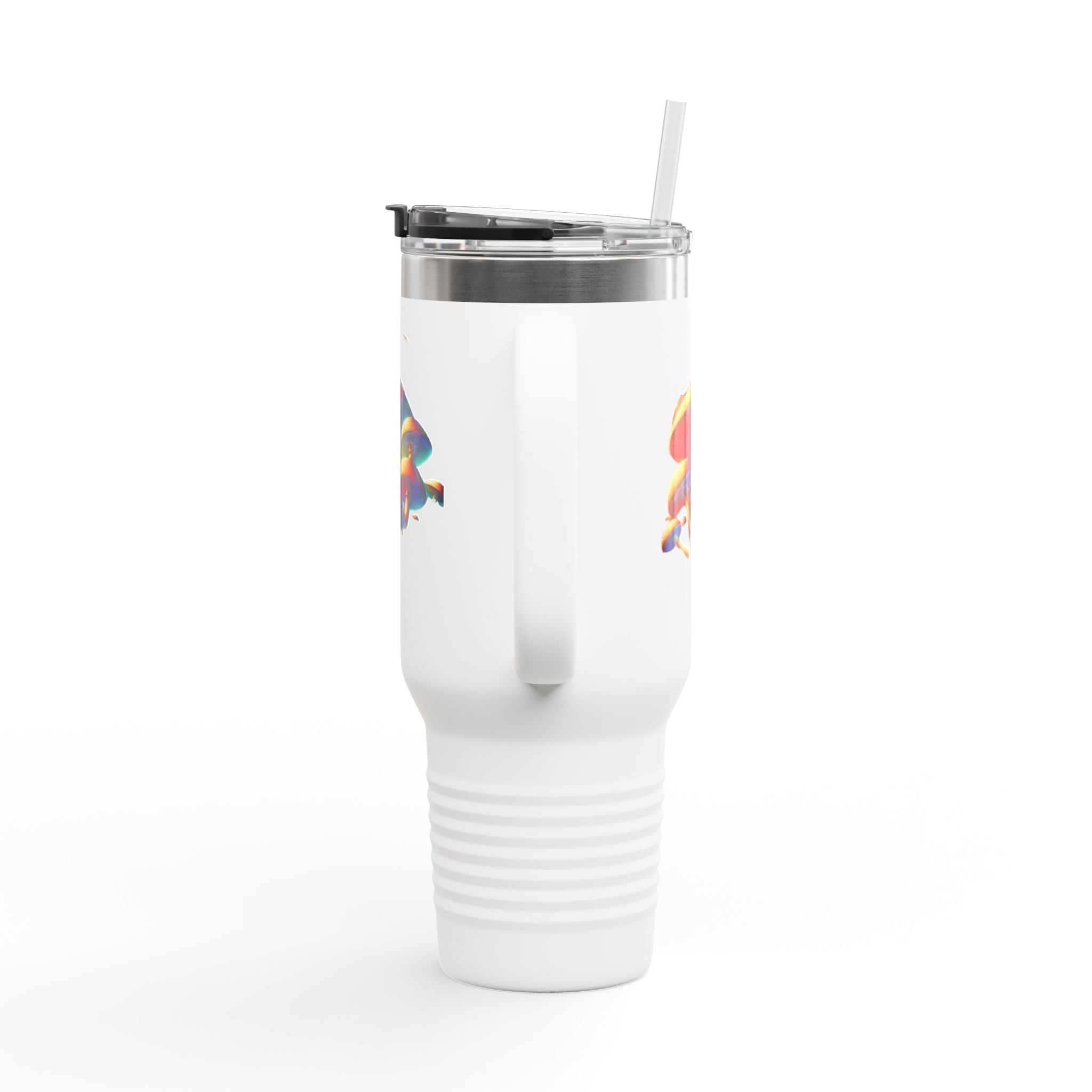 Taza de viaje de hongos psicodélicos – Bebe a todo color