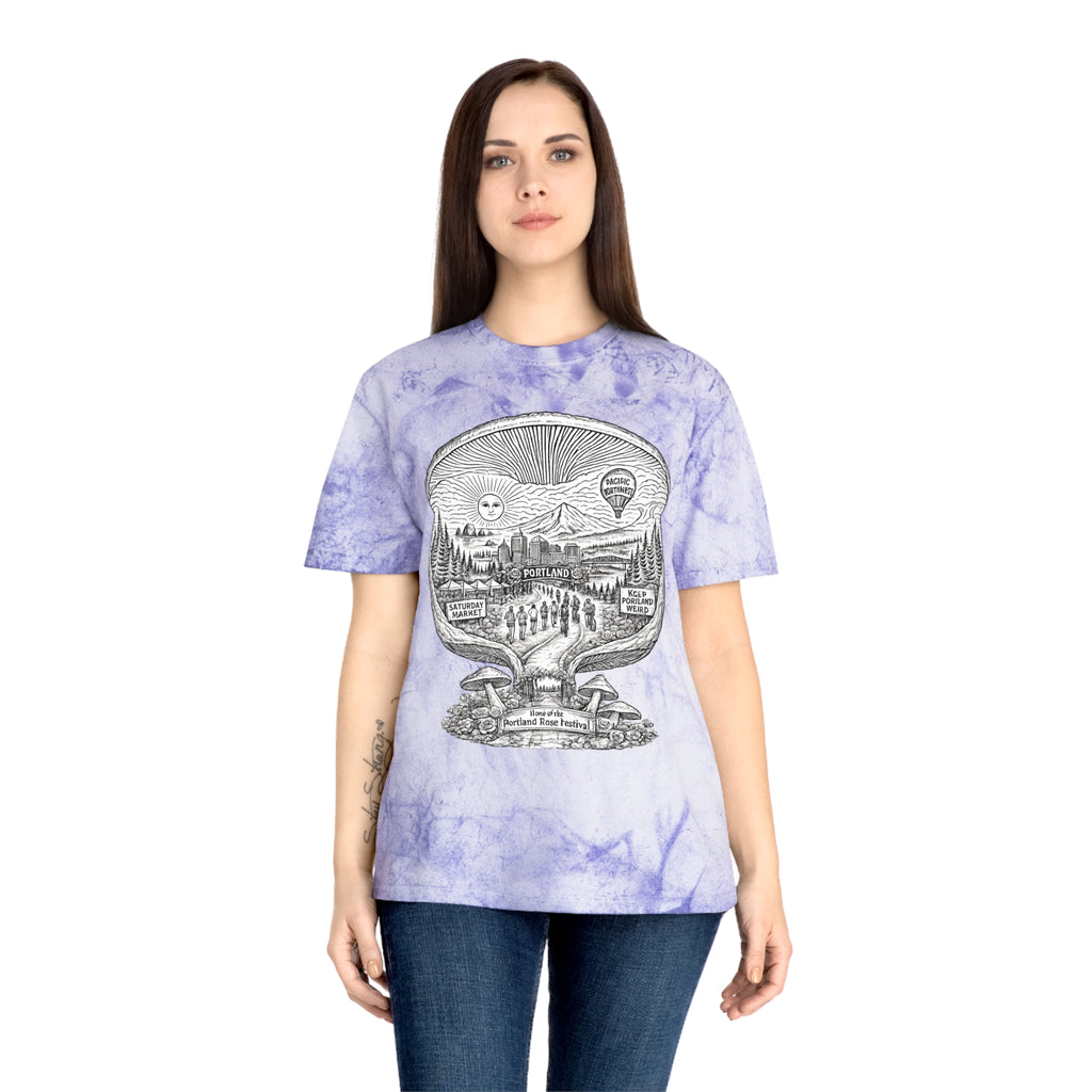 City: Portland Mushroom Adventure T‑Shirt
