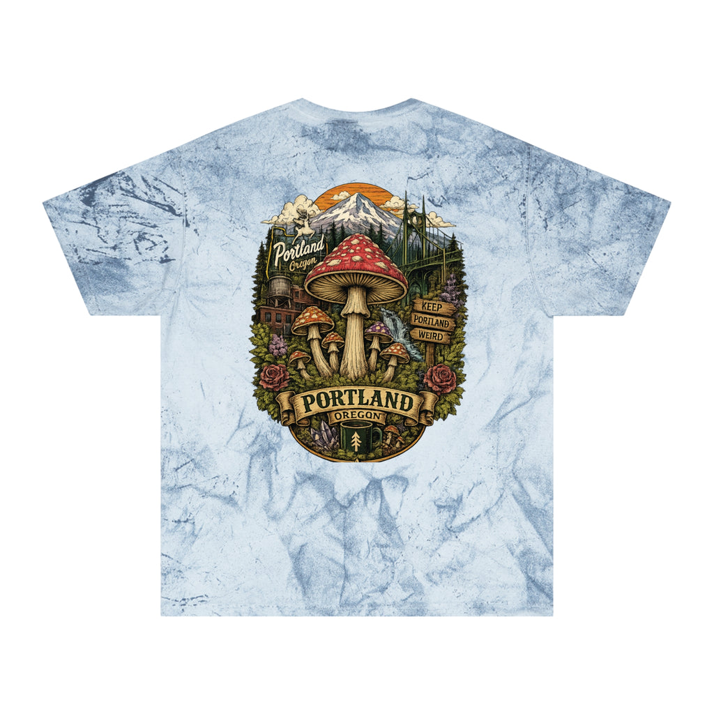 City: Portland Mushroom Adventure T‑Shirt