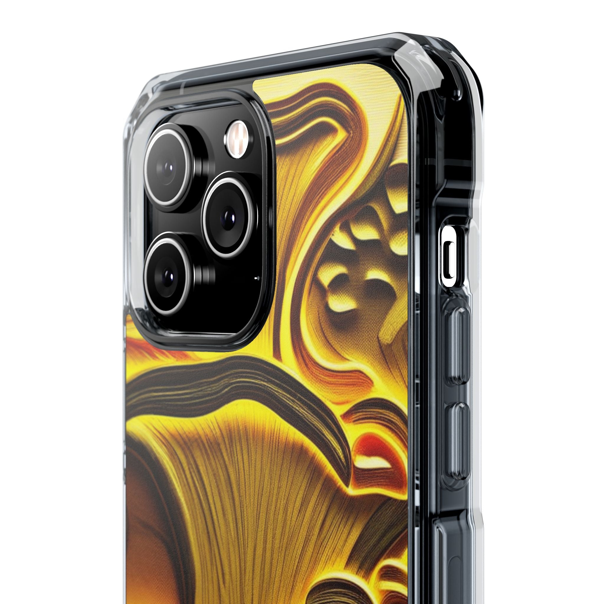 Golden Fungi Phone Case – Forest Glow Edition