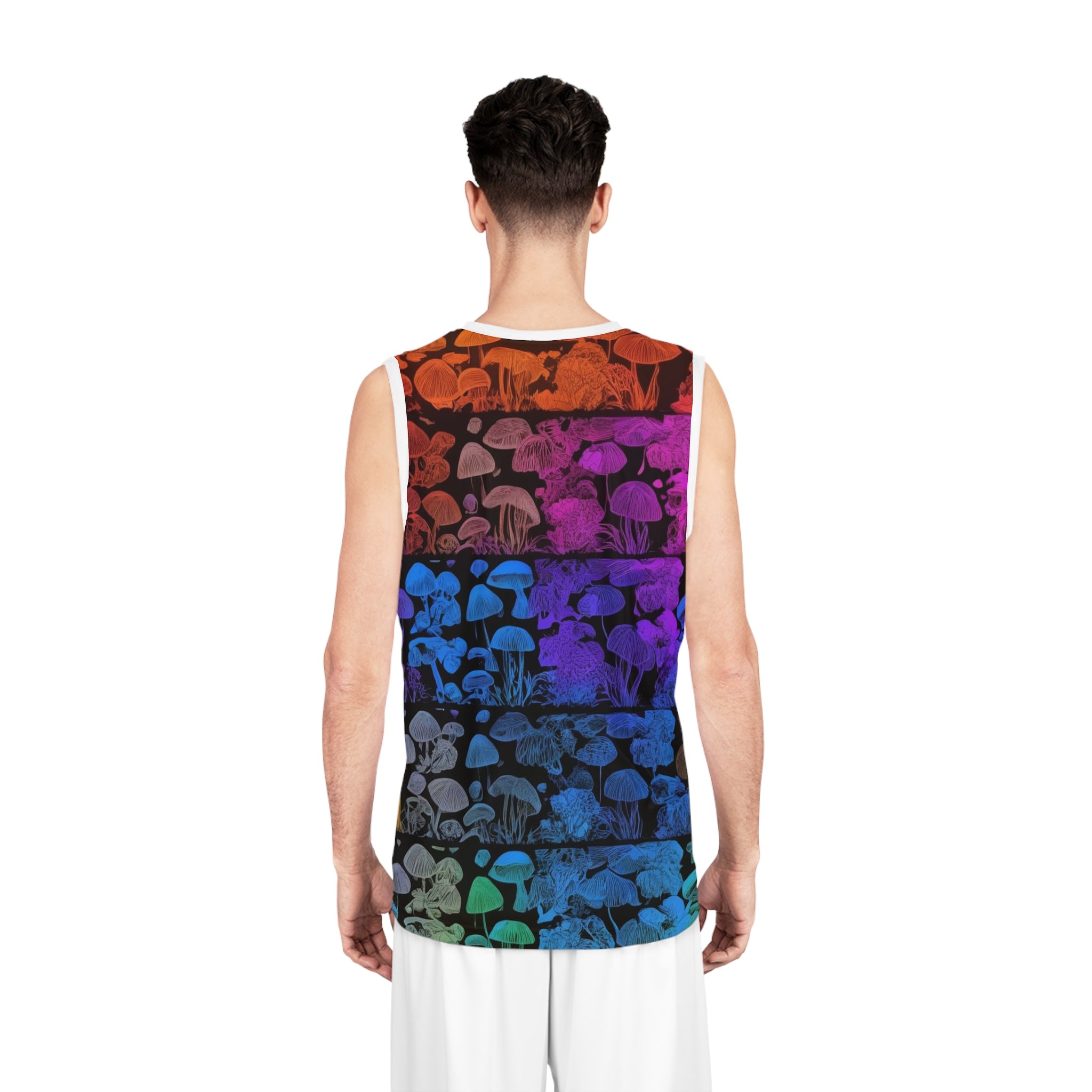 Spore Slam Mushroom Basketball Jersey