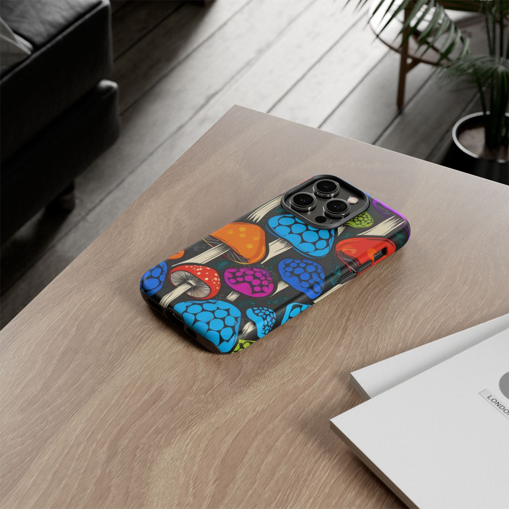Shroom Pop iPhone Case – Protect Your Phone in Psychedelic Style