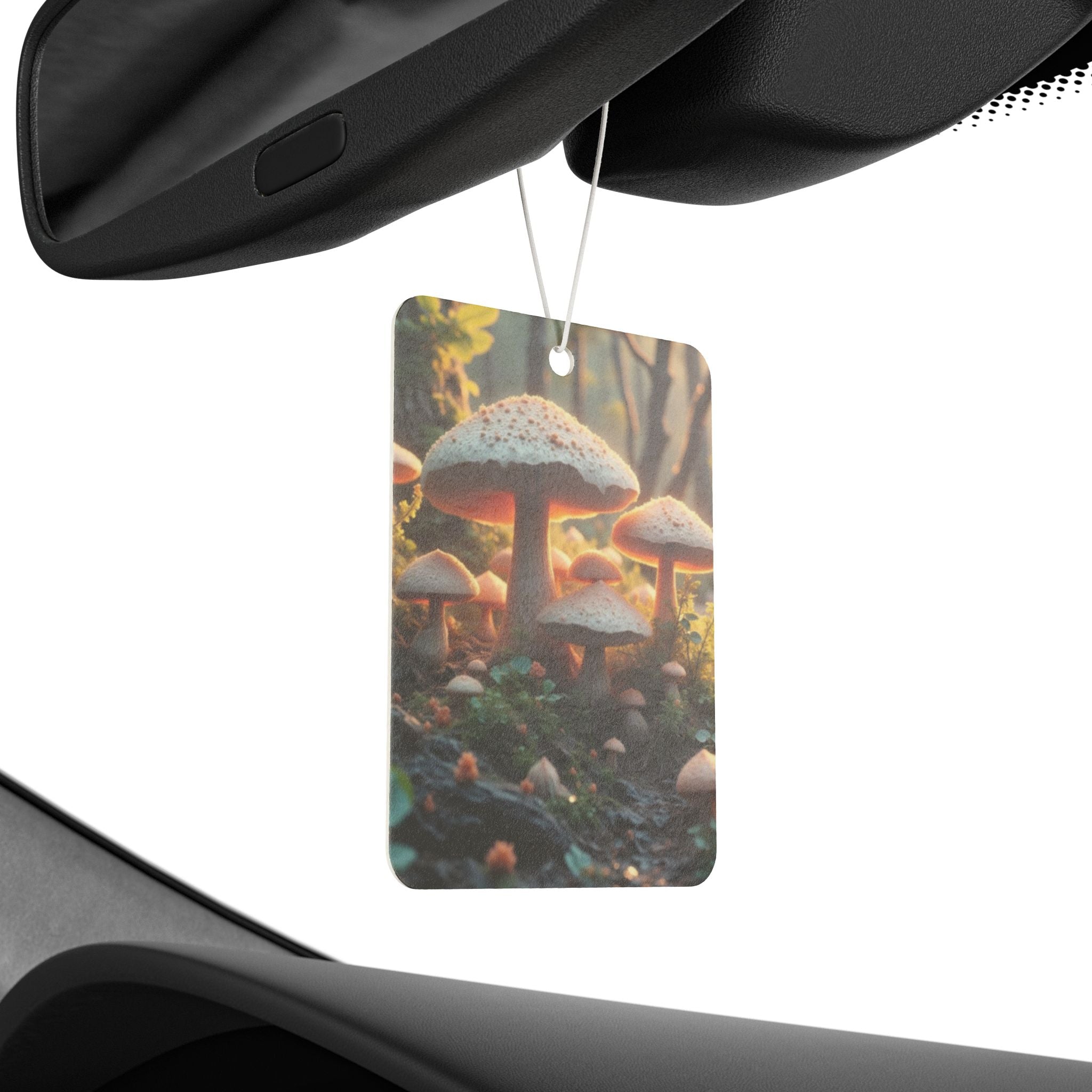 Mushroom Forest Car Air Freshener – Woodland Scented Decor