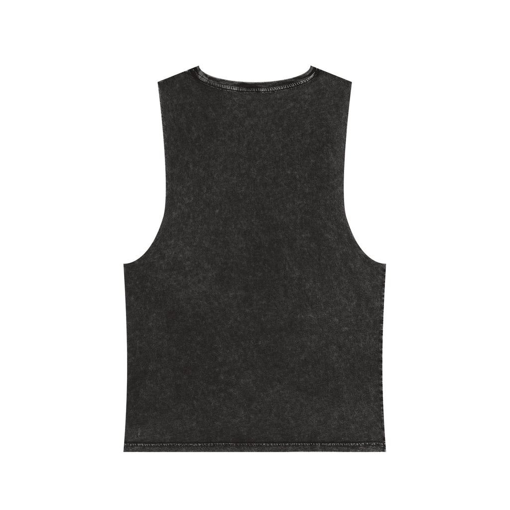 Portland Mushroom Graphic Tank — Stonewash Vintage Nature Tank Top