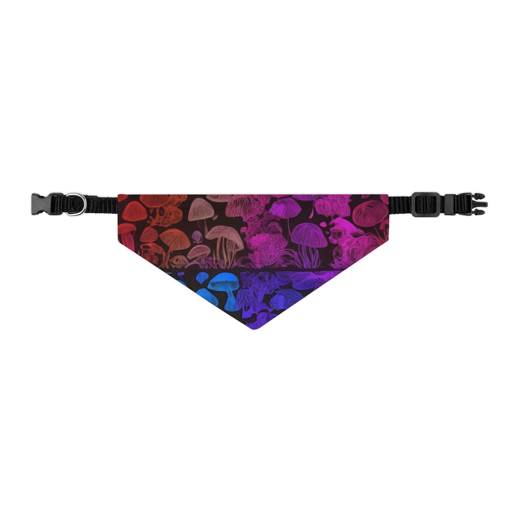 Shroom Bloom Spectrum Pet Bandana Where Fungi Meets Fashion