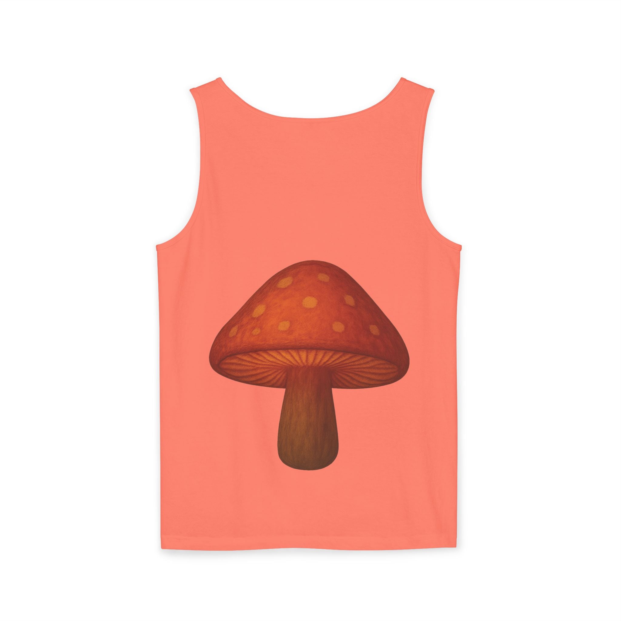 City: Portland Mushroom Tank Top — Vintage Forest Travel Graphic