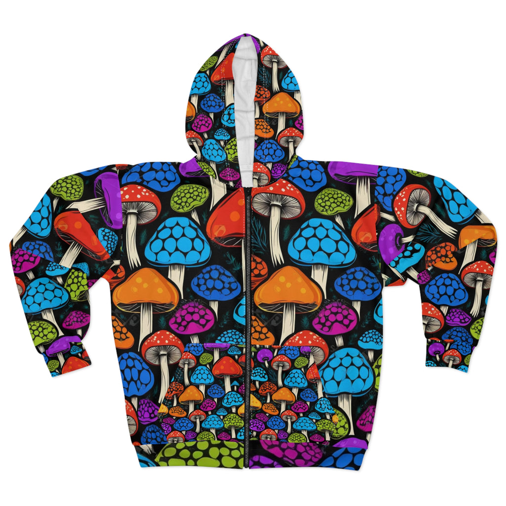 Spore Pop Zip Hoodie Unisex Zip Hoodie